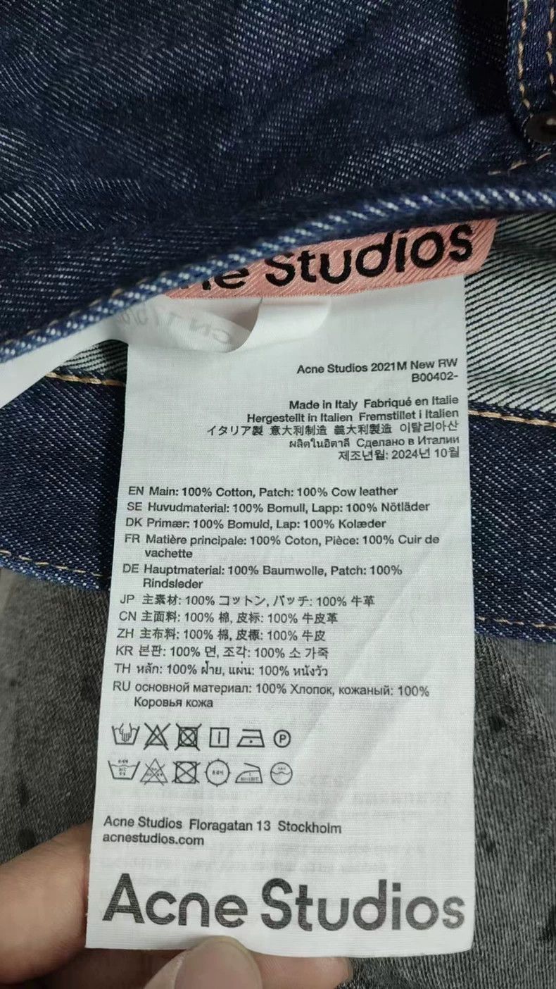 Acne Studios acne studios 2021m jeans 2502-Nextarrow Size US 30 / EU 46 - 4 Thumbnail