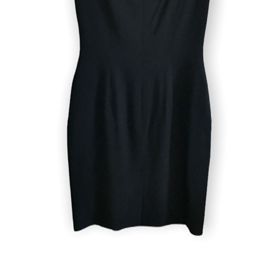 Donna Karan Vintage Donna Karan Black Wool Dress Size 4 Sleeveless USA M Size S / US 4 / IT 40 - 9 Thumbnail