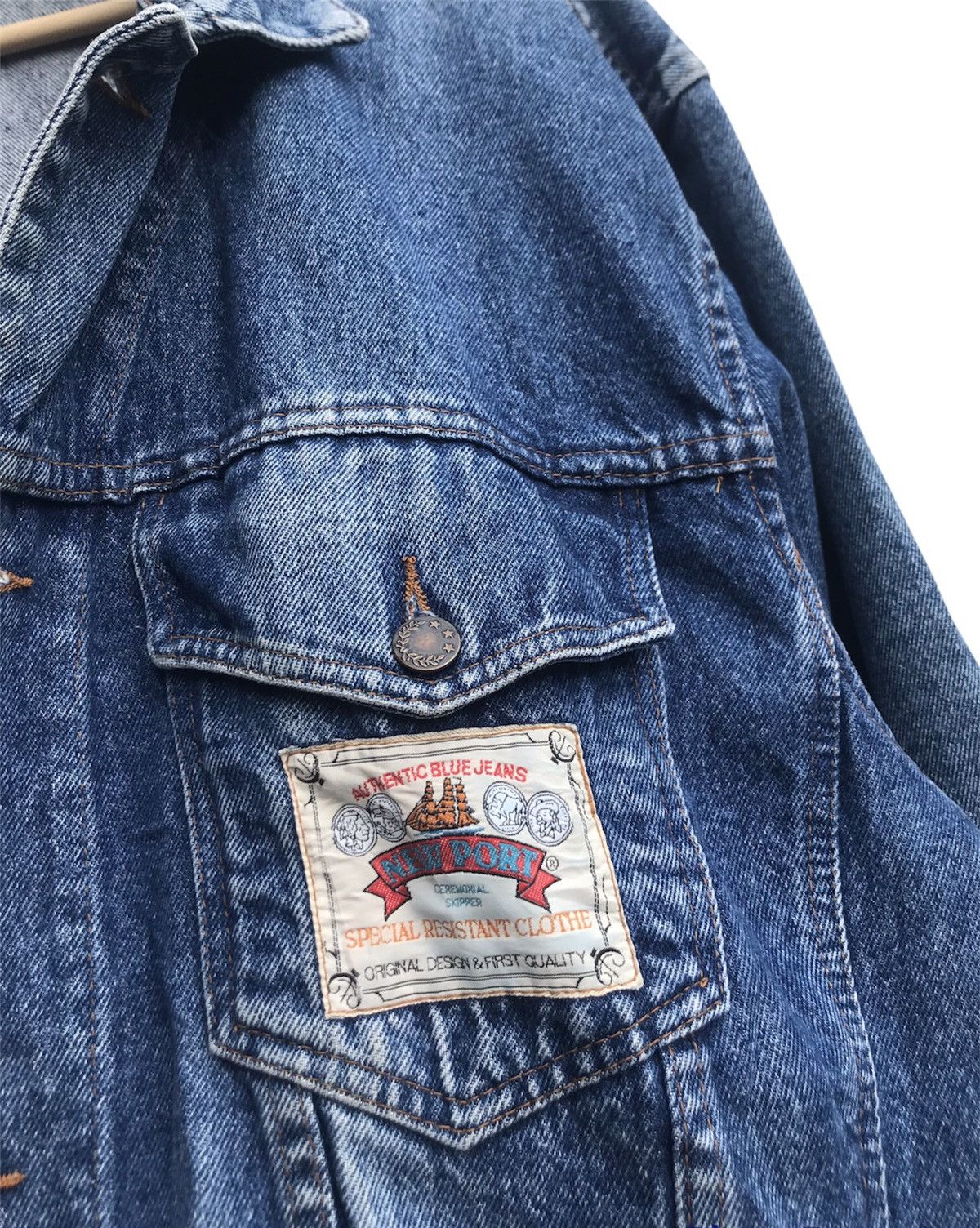 Vintage Vintage New Port Denim Jacket Size US XL / EU 56 / 4 - 5 Thumbnail