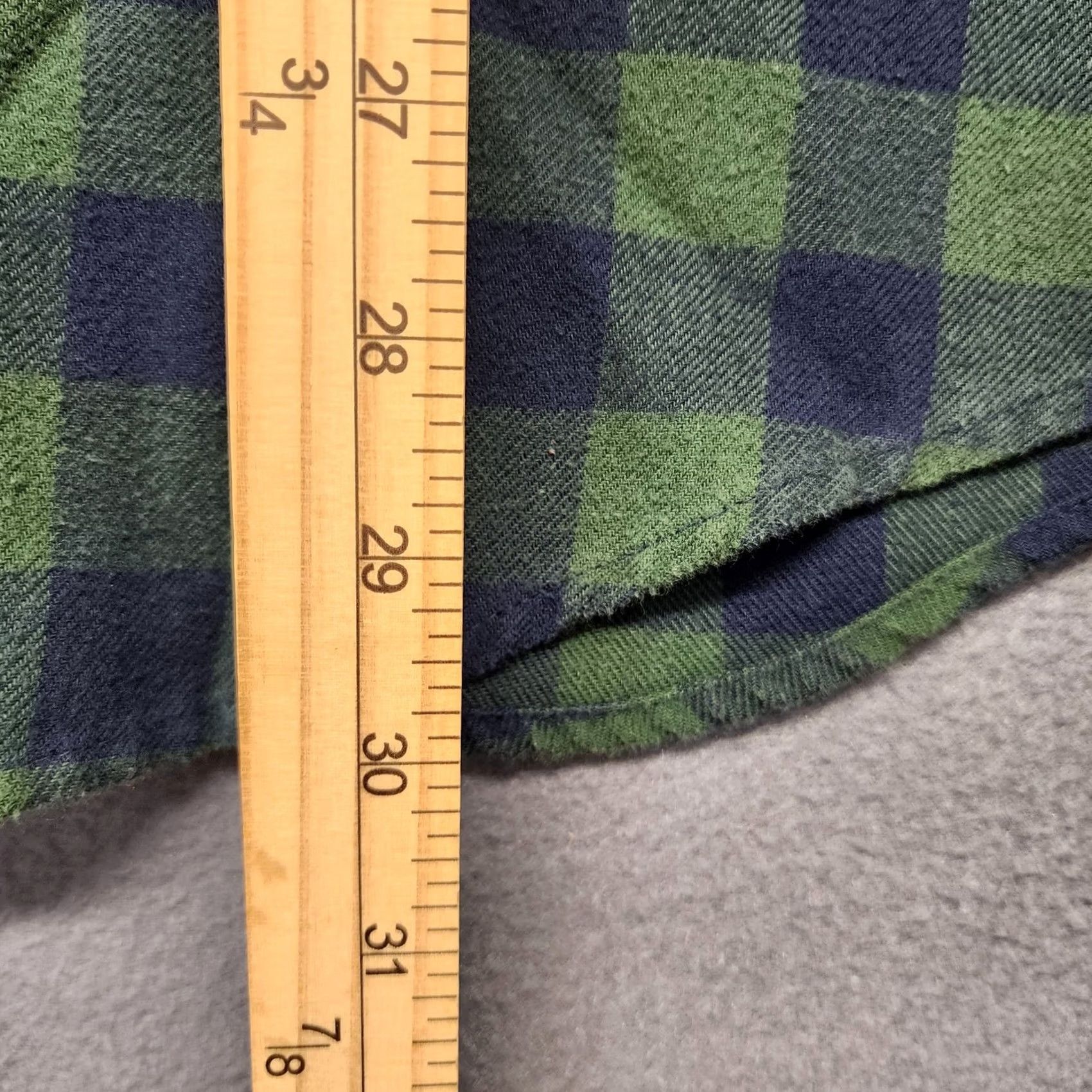 Original Penguin Original Penguin Mens Large Plaid Button Down Long Sleeve Casual Flannel Shirt Size US L / EU 52-54 / 3 - 5 Thumbnail