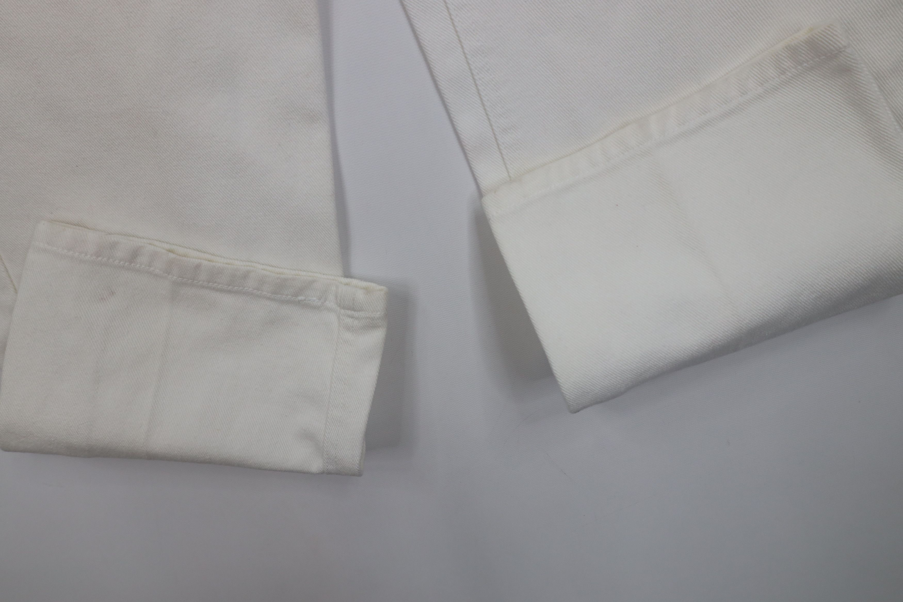 Vintage Vintage 90s Streetwear Relaxed Tapered Leg Jeans White Size US 36 / EU 52 - 5 Thumbnail