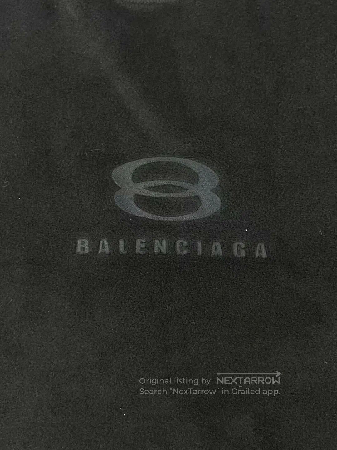 Balenciaga balenciaga double ring fleece sweatshirt. Size US XS / EU 42 / 0 - 2 Thumbnail
