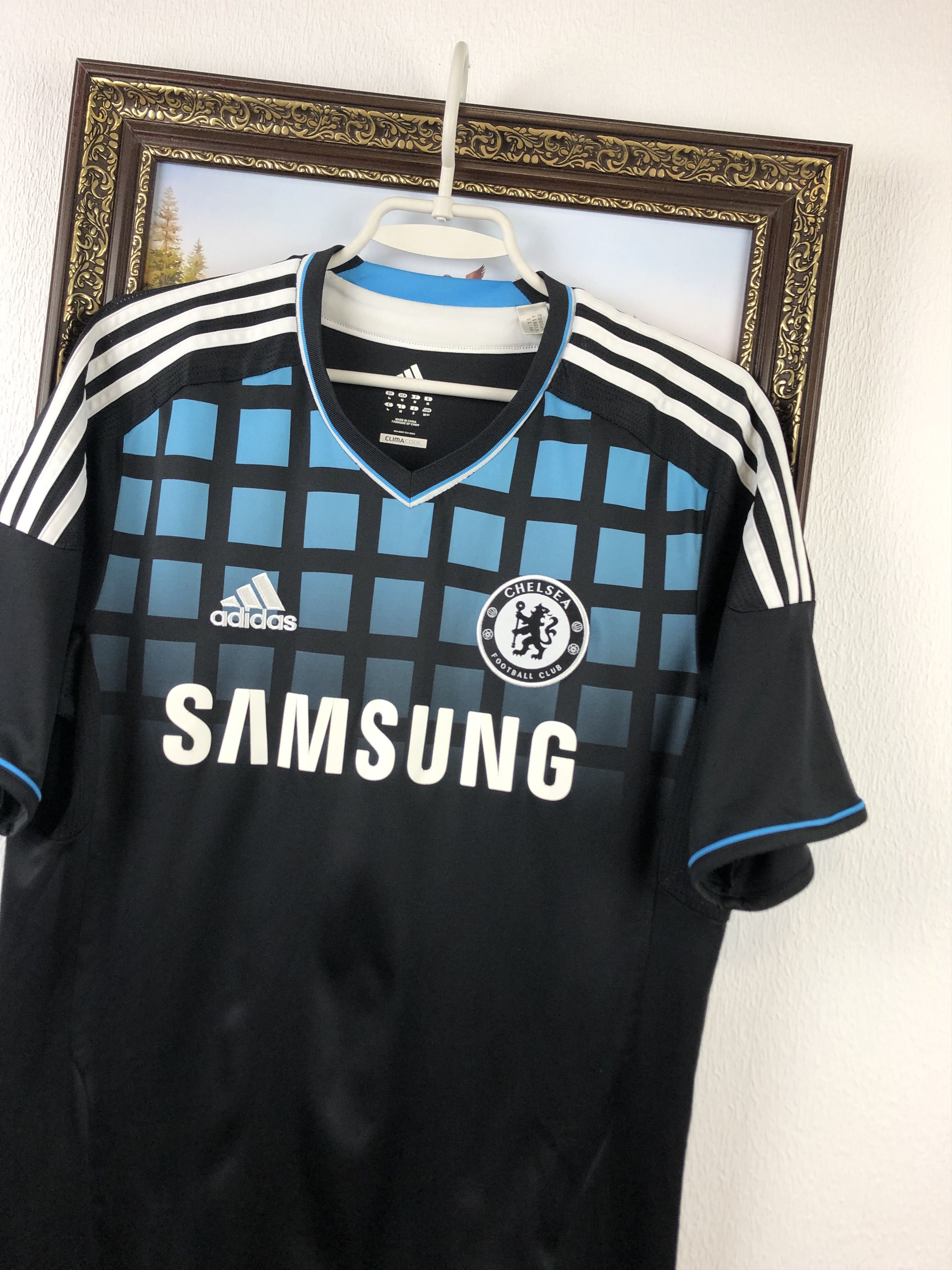 Adidas Chelsea Away football shirt 2011 Soccer Jersey Adidas Rare Size US M / EU 48-50 / 2 - 4 Thumbnail