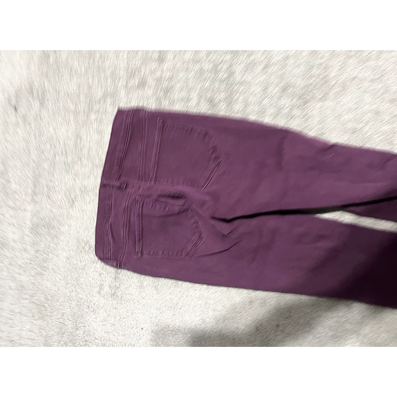 Gap VINTAGE Gap Denim Leggings Women Maroon 25R Denim Stretch Size 25 Women Leggings Maroon 90s Gap Womens Size 42" / US 20 - 4 Thumbnail