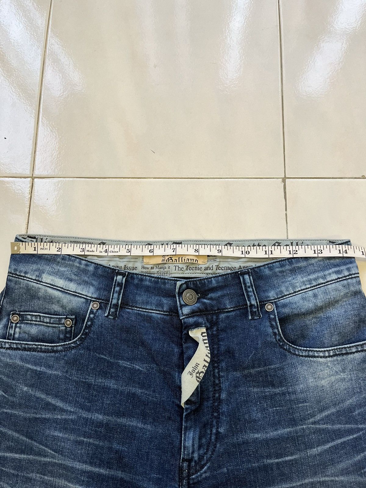 John Galliano John Galliano Biker Pants Size US 29 - 15 Thumbnail