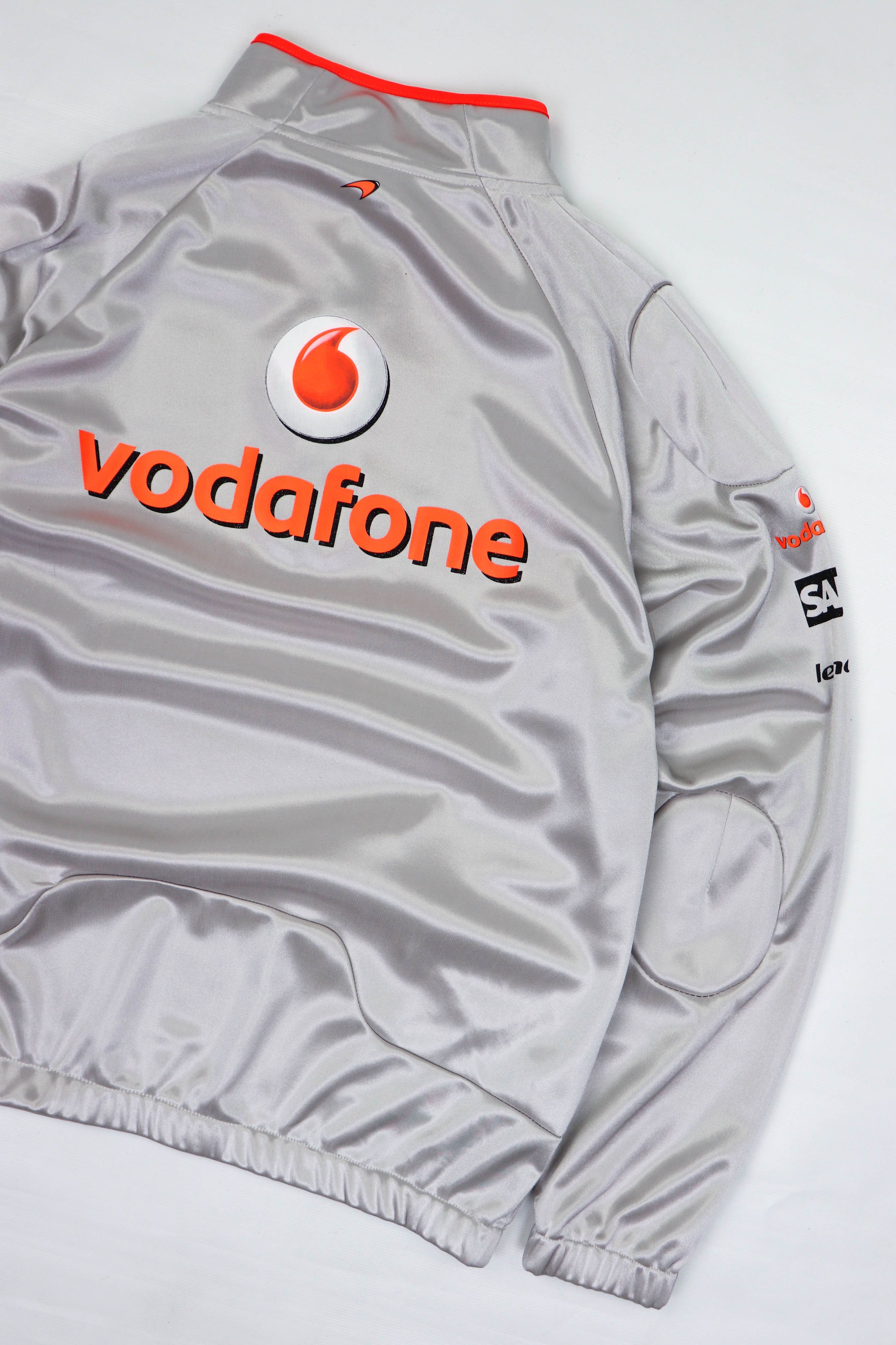 Malcolm McLaren Vodafone Mclaren Mercedes-Benz Racing Team Silver Pullover Size US M / EU 48-50 / 2 - 9 Thumbnail