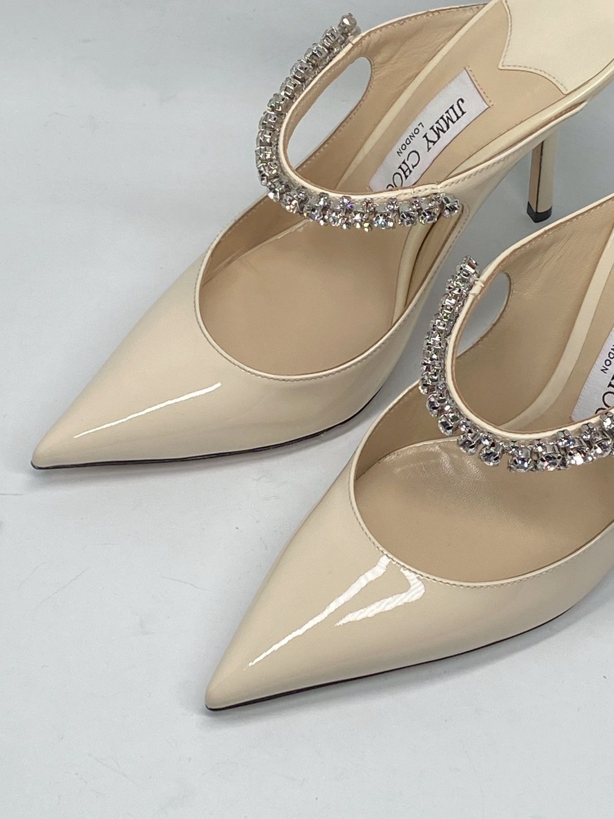 Jimmy Choo Jimmy Choo Bing Embellished Patent Leather Mules size 37 Size US 7 / IT 37 - 8 Thumbnail