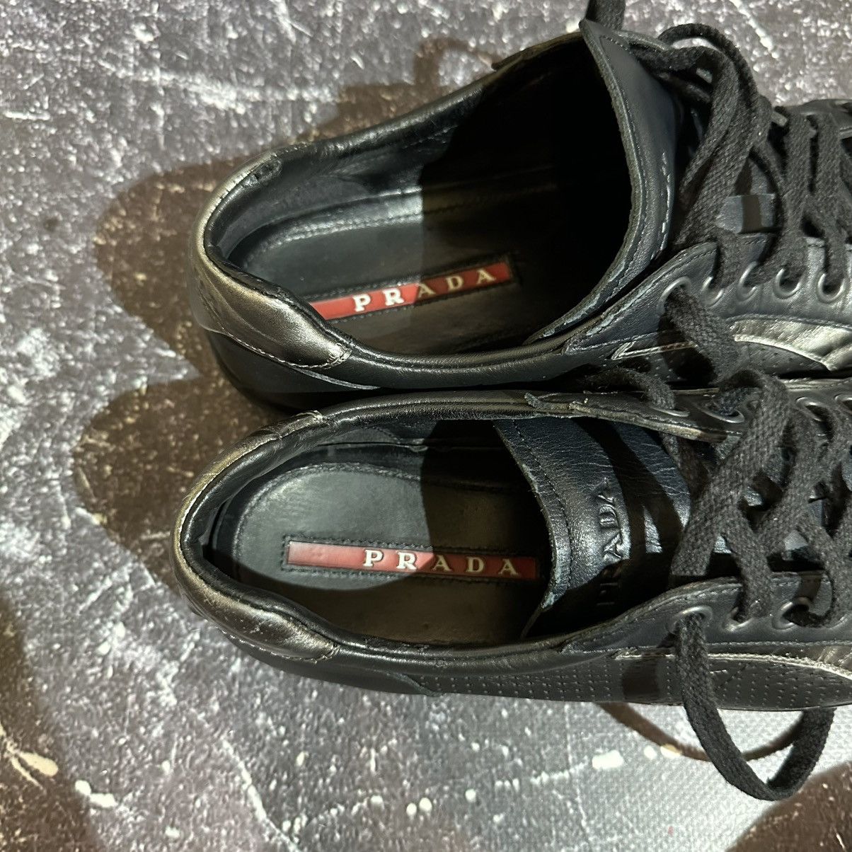 Prada PRADA - Men’s Leather Sneakers Size 8 Size US 8 / EU 41 - 14 Thumbnail
