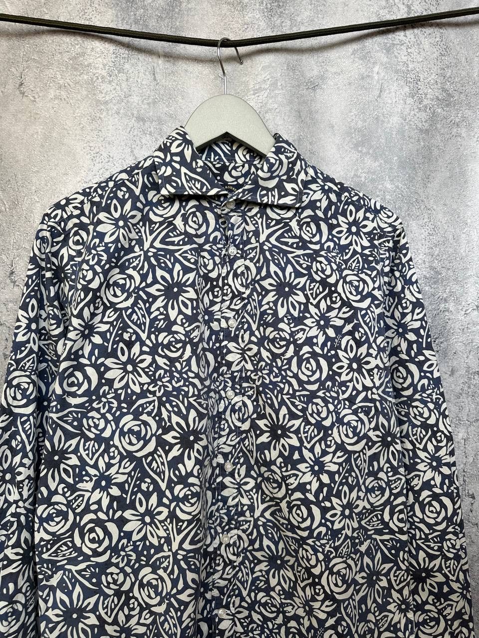 Paul & Shark Paul Shark Yachting Flowered Pattern Shirt ButtonUp Hawaiian Size US M / EU 48-50 / 2 - 5 Thumbnail