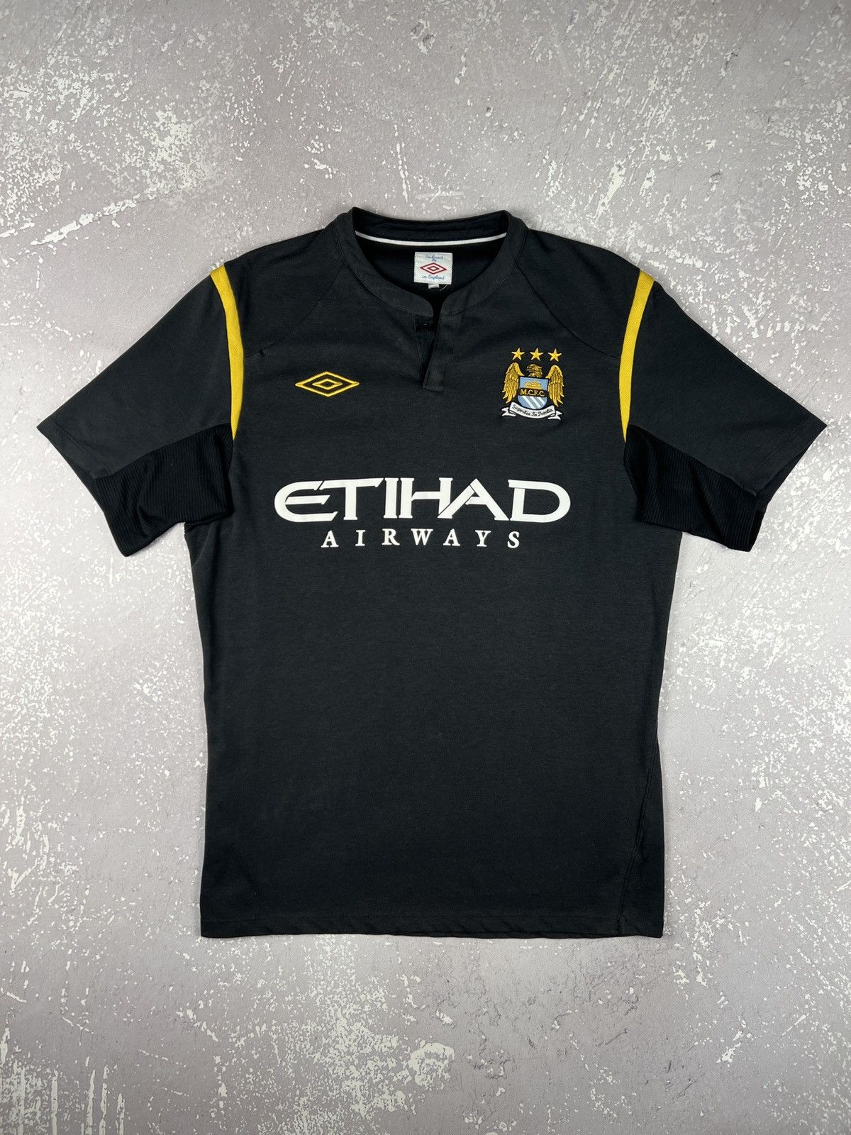 Umbro 2009/2010 Umbro Manchester City Home #32 Tevez Soccer Jersey Size US S / EU 44-46 / 1 - 6 Thumbnail