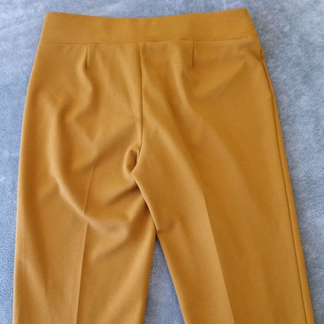 Vintage NYCC Ankle Pants Womens Gold Pull On Stretch Mid Rise 32x28.5 Size 6 Size 28" / US 6 / IT 42 - 7 Thumbnail