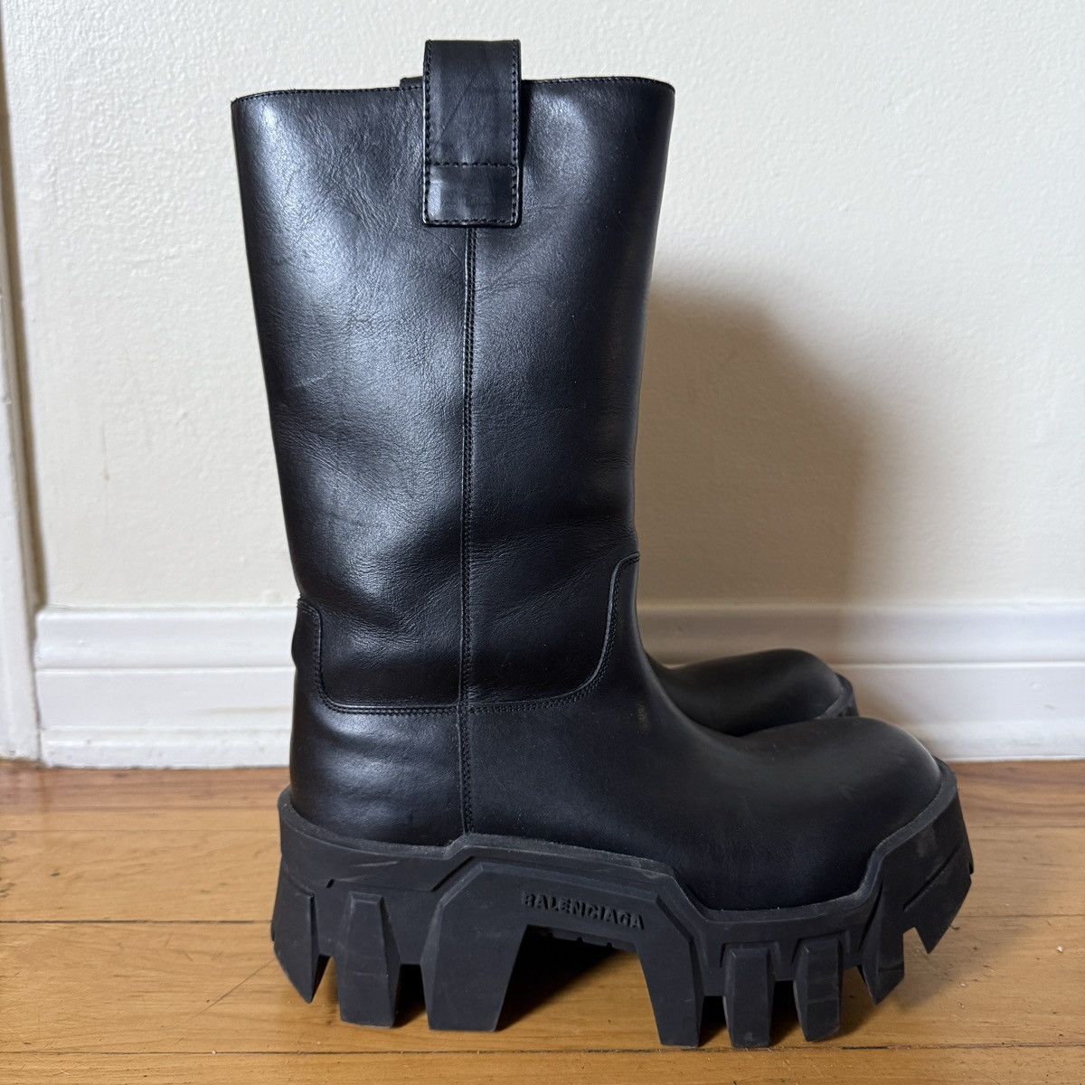 Balenciaga Balenciaga black bulldozer boots Size US 6 / IT 36 - 1 Thumbnail
