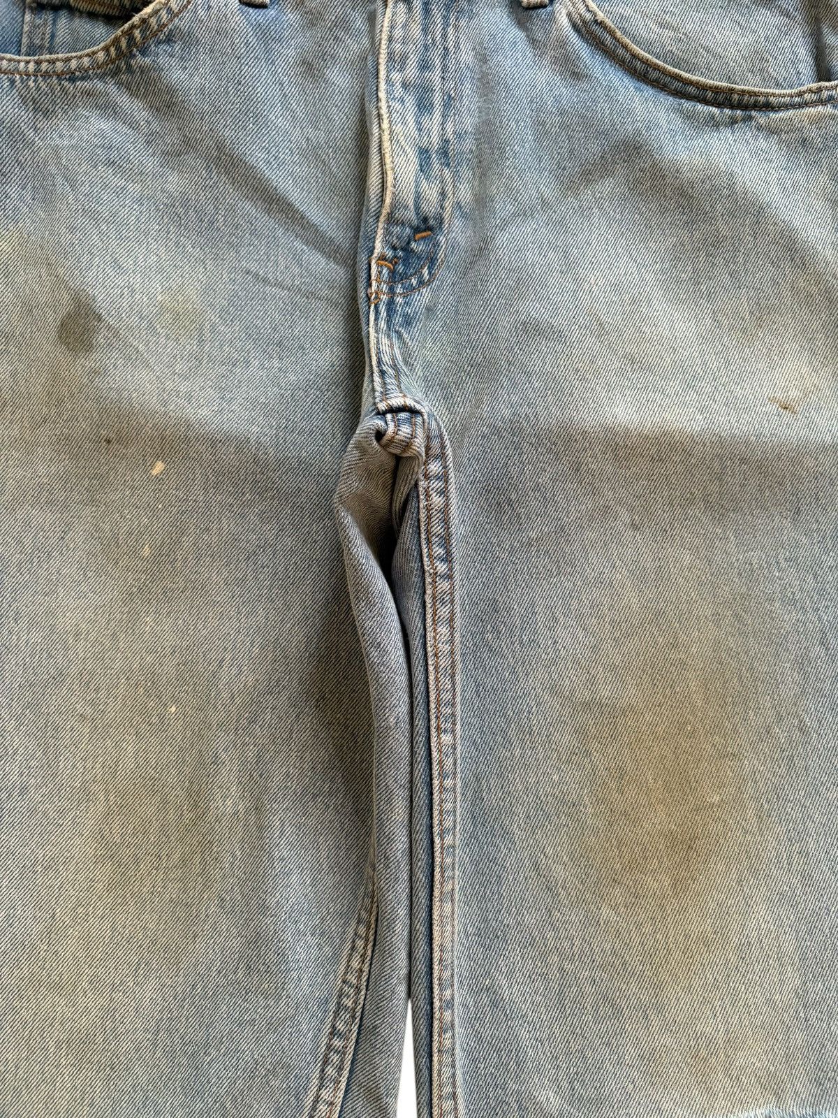 Levi's × Levi's Vintage Clothing Vintage 90s Levis 550 Orange Tab Mud Wash Baggy Jean Short Size US 31 - 7 Thumbnail