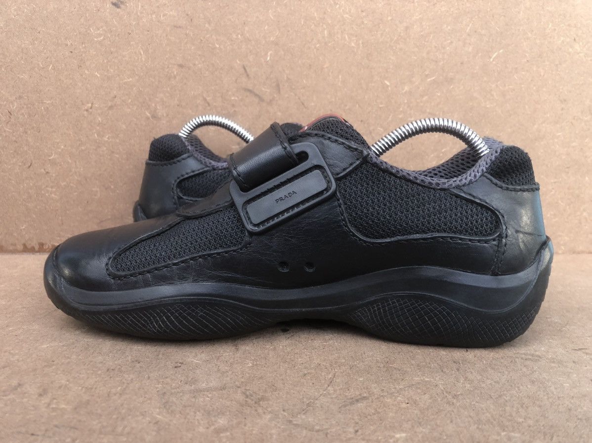 Prada Prada Black Calfskin Leather Women’s Shoes Size 35.5 Size US 5.5 / IT 35.5 - 6 Thumbnail
