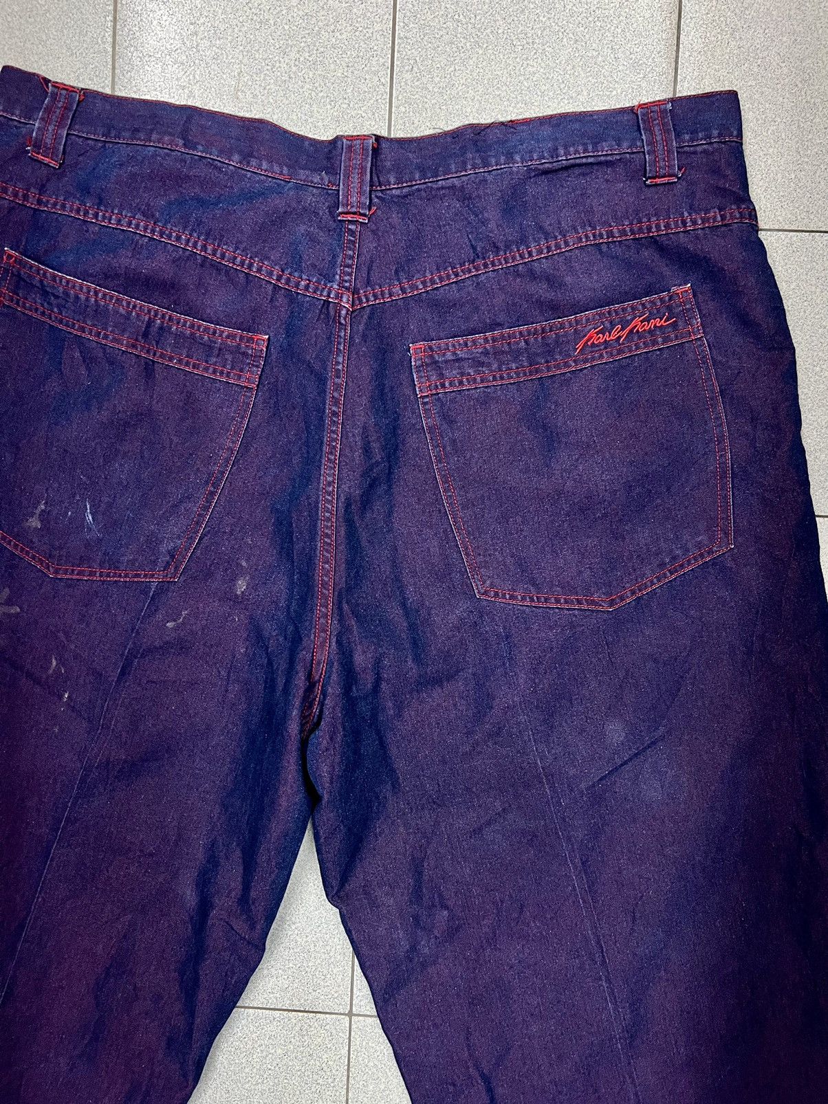 VINTAGE Y2K KARL KANI BIGGIE BAGGY DENIM JEANS