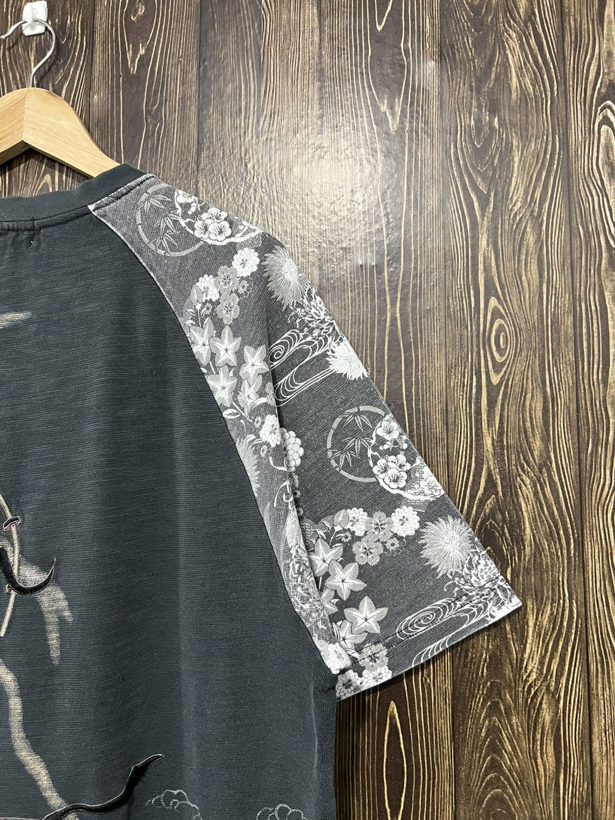 Karakuri Tamashii Vintage Karakuri Tamashi Japanese Embroidery Tshirt Size US XL / EU 56 / 4 - 5 Thumbnail