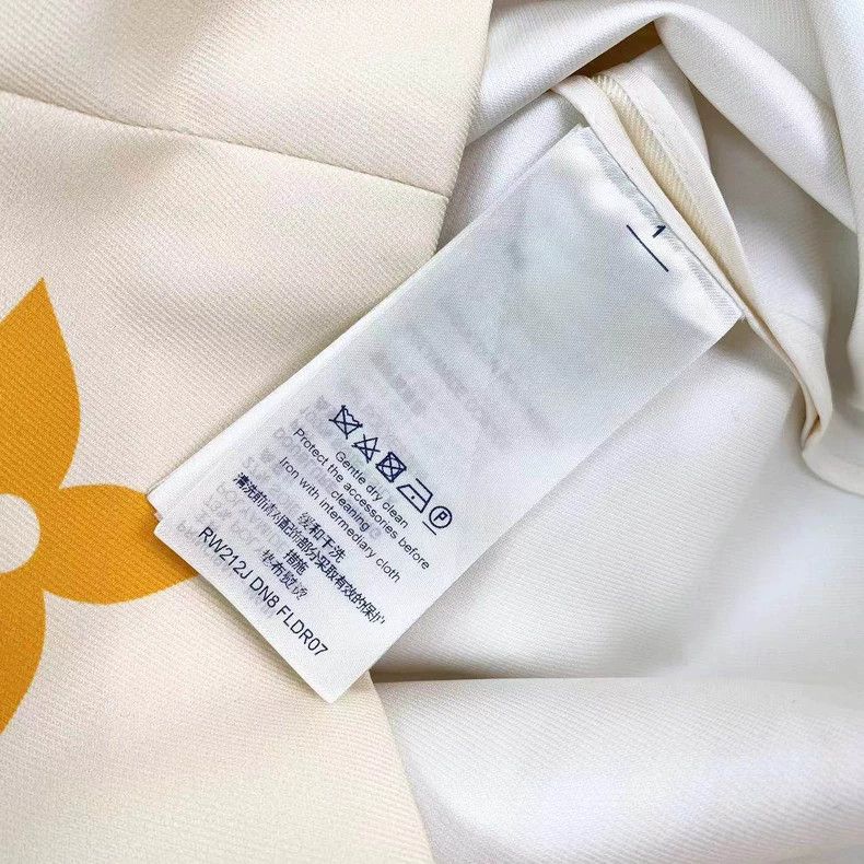 Louis Vuitton Louis Vuitton Nylon/mulberry silk drawstring gradient dres Size M / US 6-8 / IT 42-44 - 5 Thumbnail