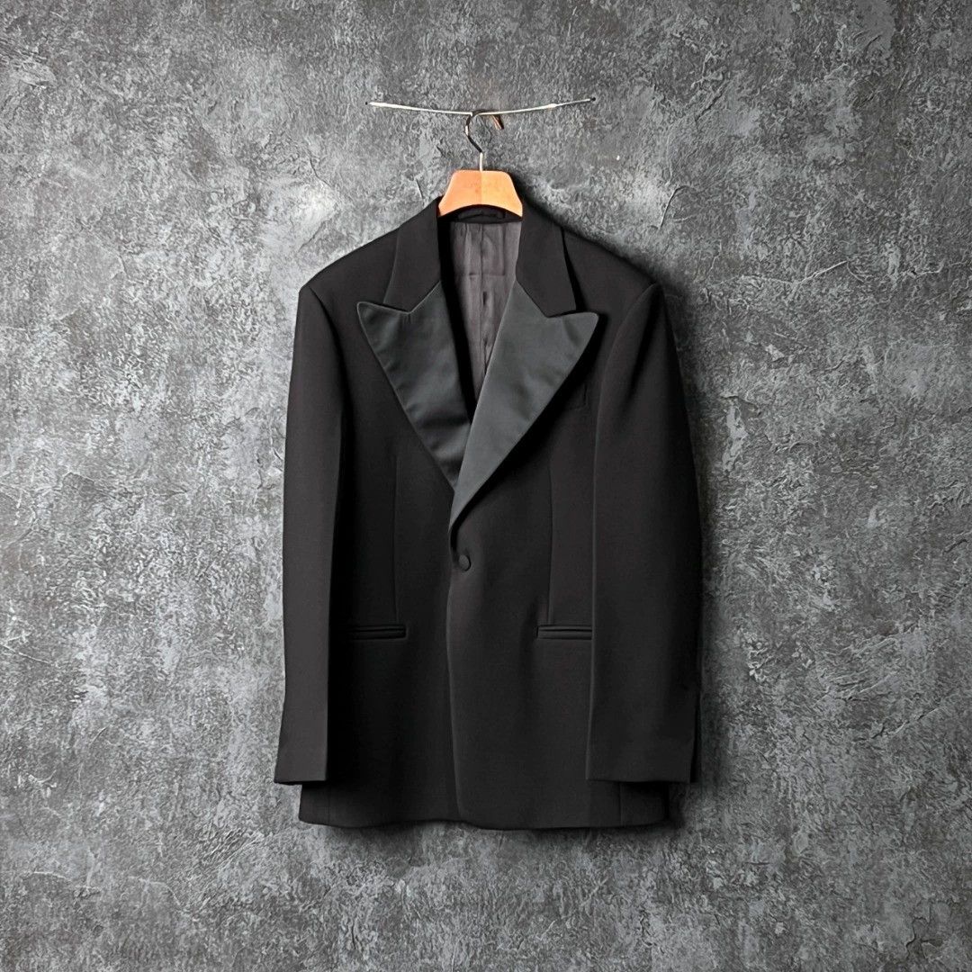 Salvatore Ferragamo Salvatore Ferragamo Black Wool Suit 46-54 Size 46S - 1 Thumbnail