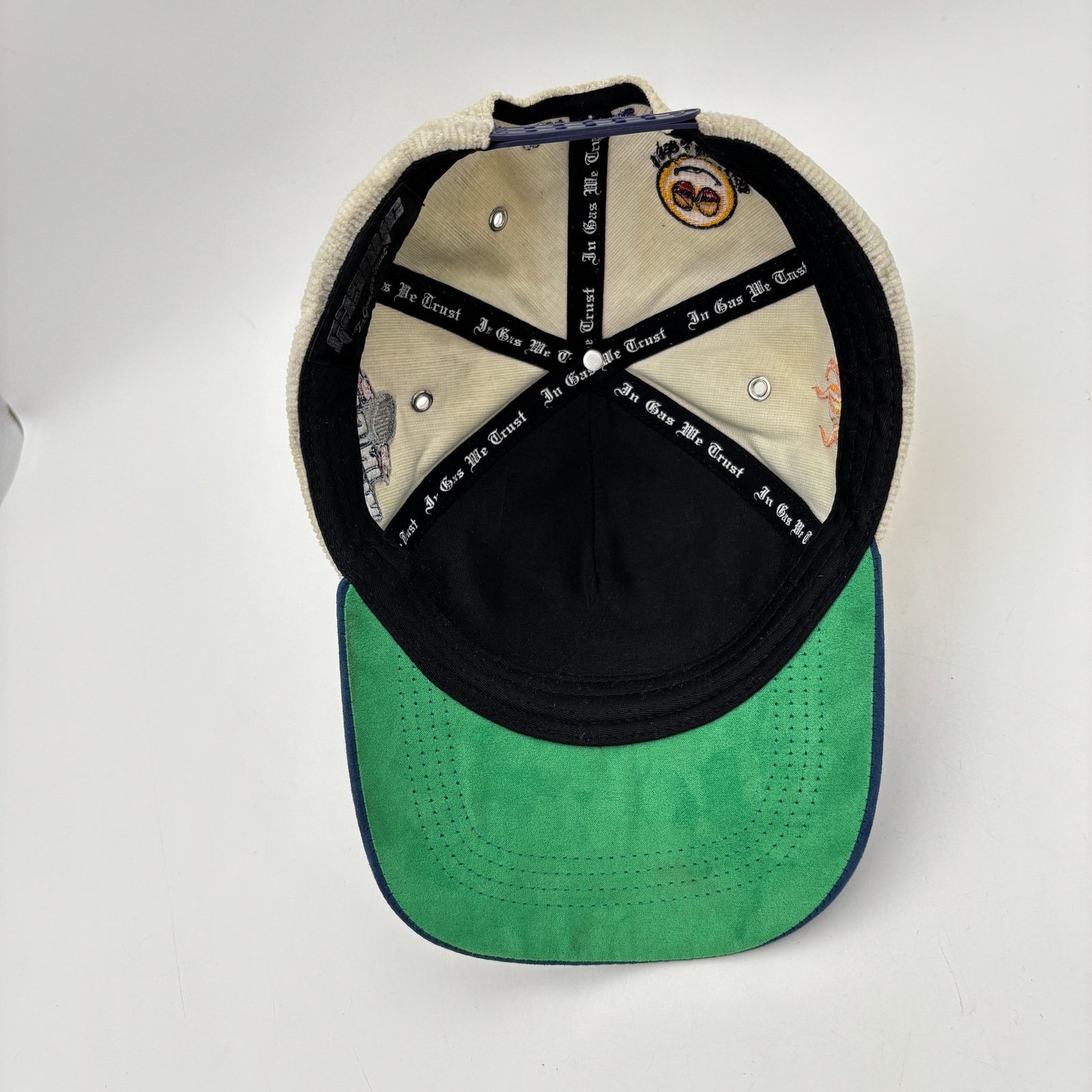 GAS Gas NYC Corduroy Dream Team Snapback In Gas We Trust Hat Size ONE SIZE - 7 Thumbnail