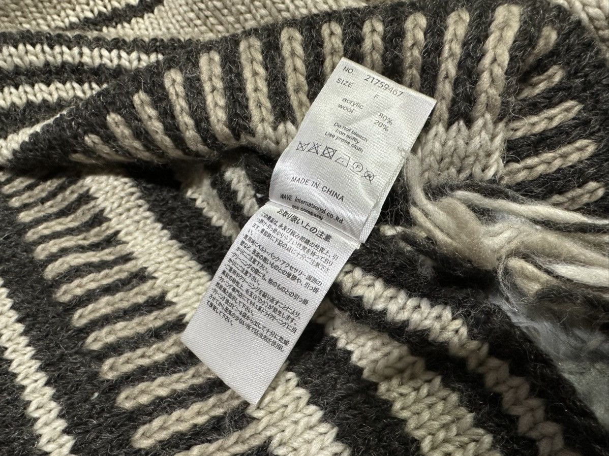 GOA 🔥Y2K Archived Goa Fringed Knitted Poncho Capes Size US XL / EU 56 / 4 - 11 Thumbnail