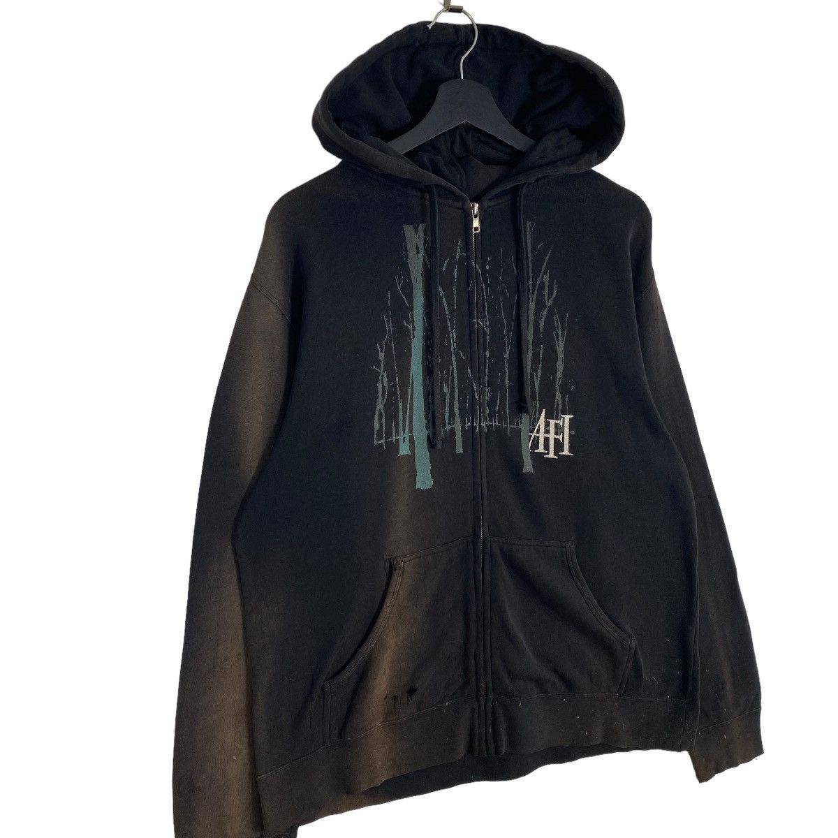 Band Tees Vintage AFI American Rock Band Hardcore Punk Zipper Hoodie Size US L / EU 52-54 / 3 - 5 Thumbnail