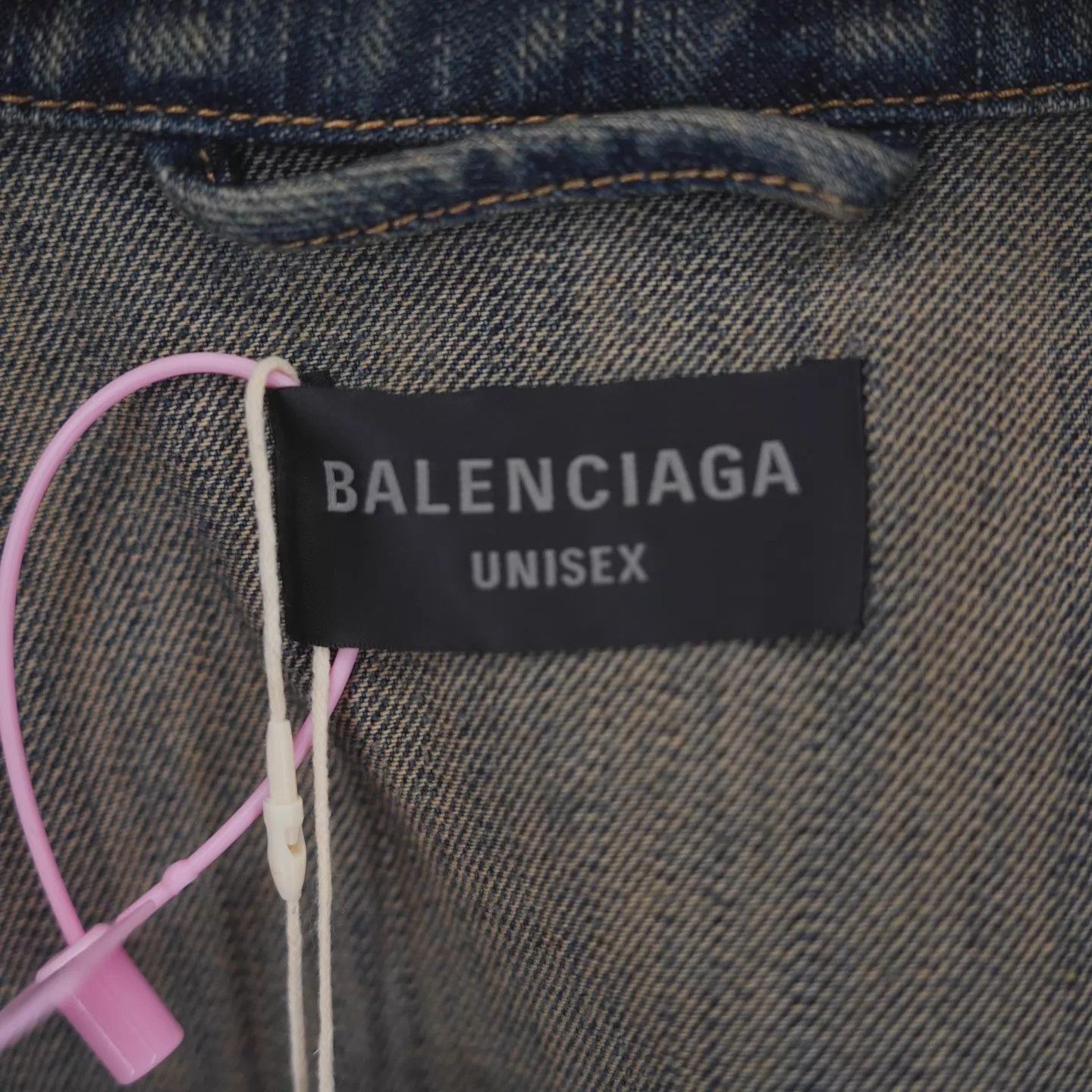 Balenciaga Balenciaga Bitcoin Print Denim Jacket S Lapel Size S / US 4 / IT 40 - 6 Thumbnail