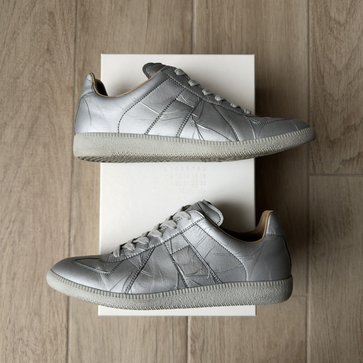 Maison Margiela Duct Tape Replica GAT German Army Trainer Sneakers Size US 9 / EU 42 - 5 Thumbnail