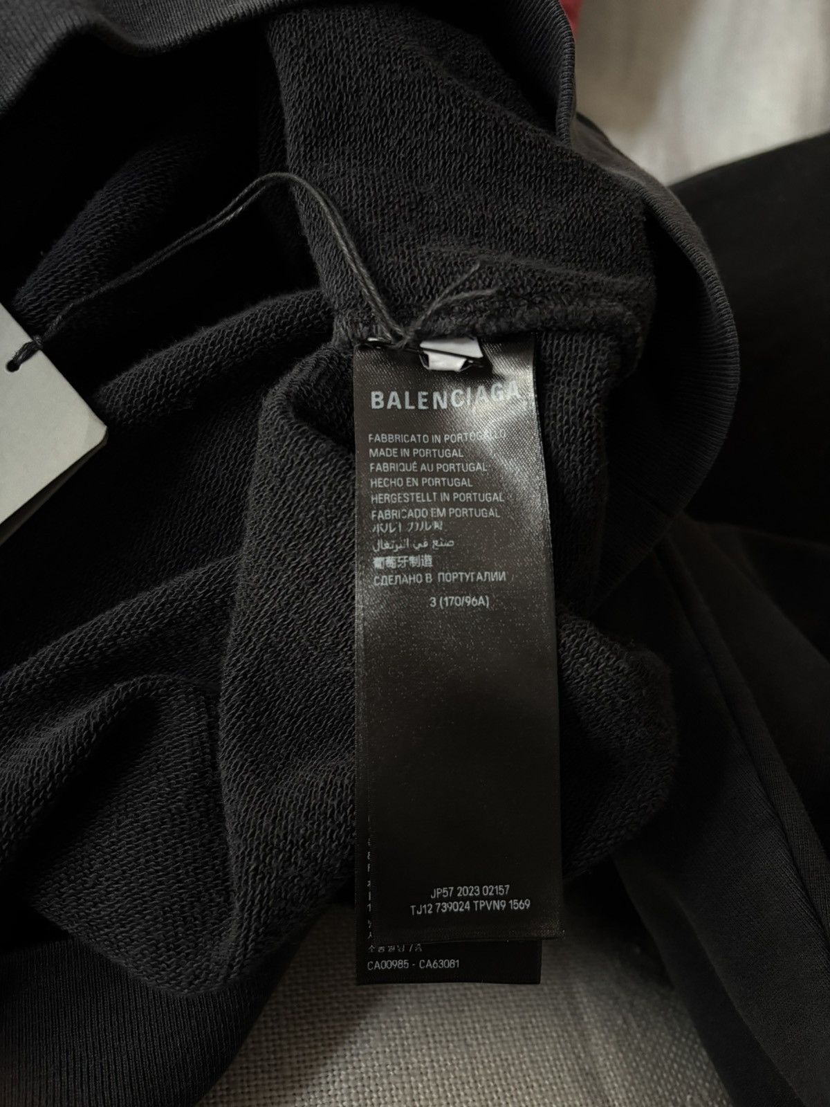 Balenciaga Metal outline hoodie Size US L / EU 52-54 / 3 - 7 Thumbnail