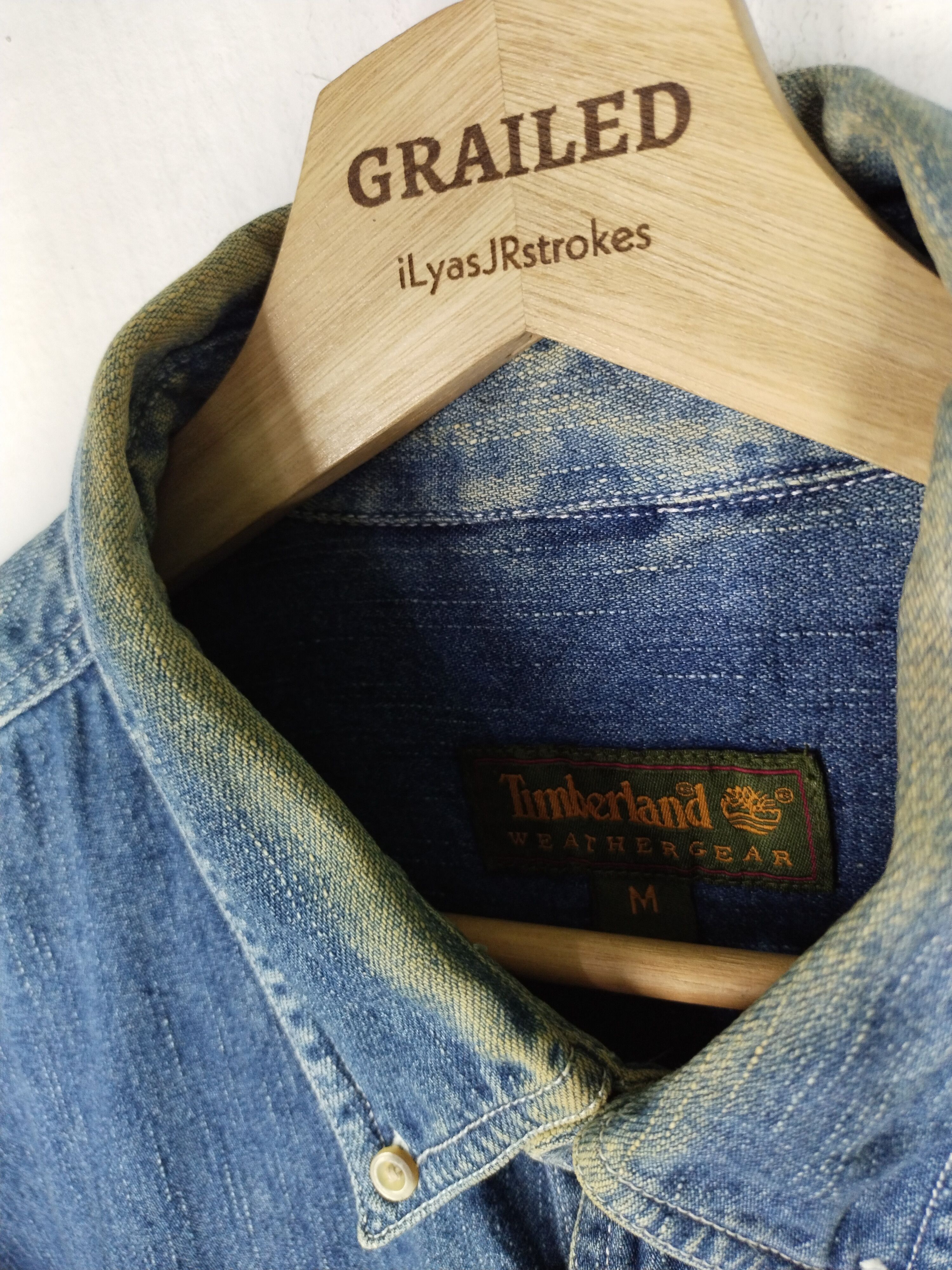 Timberland Timberland Denim Single Pocket Long Sleeve Size US M / EU 48-50 / 2 - 5 Thumbnail