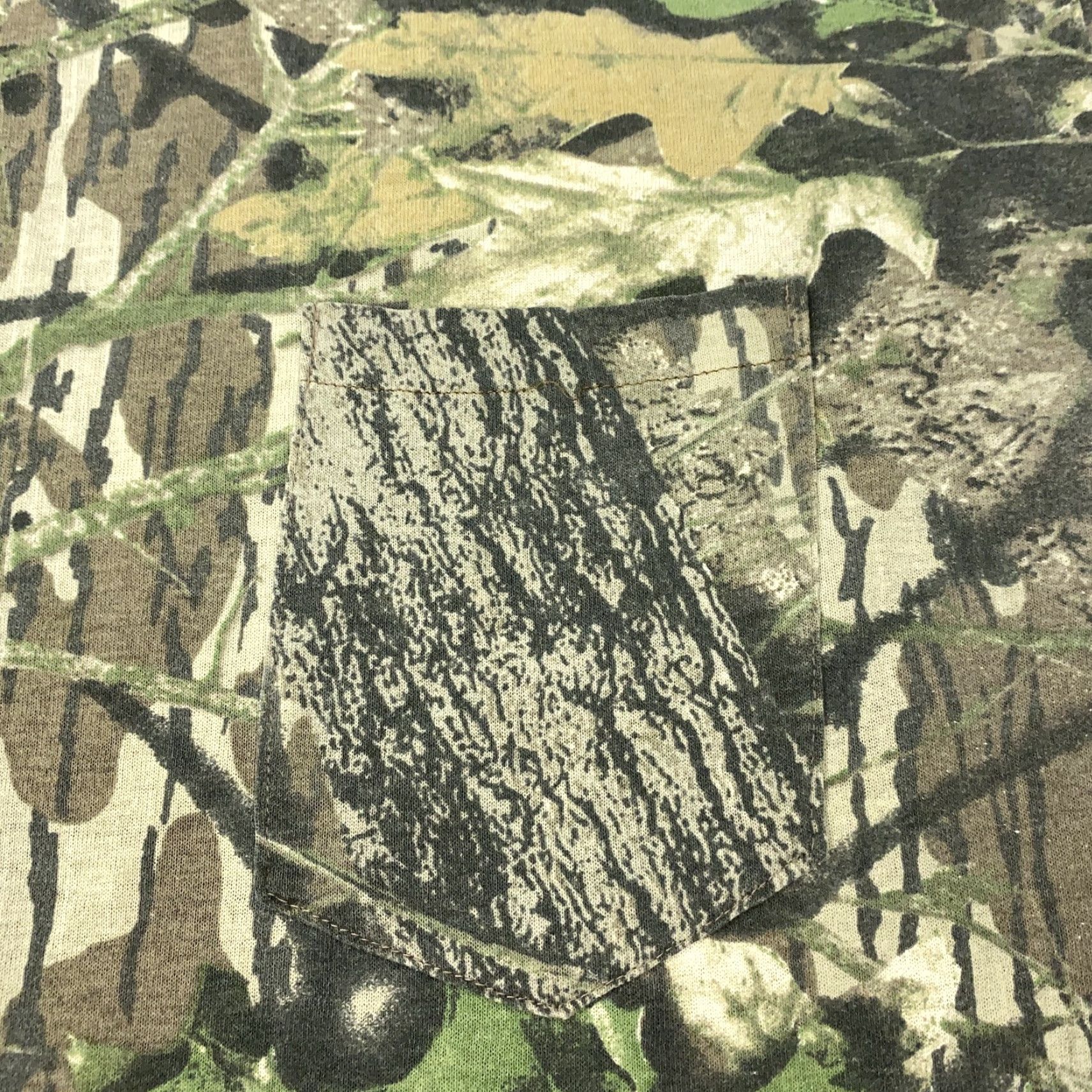 Vintage VINTAGE RedHead Camouflage Shirt Mens XL Mossy Oak Treestand Hunting Tee Long Sleeve Crew Neck Pocket Brown Camouflage Pattern Mens Size US XL / EU 56 / 4 - 2 Thumbnail