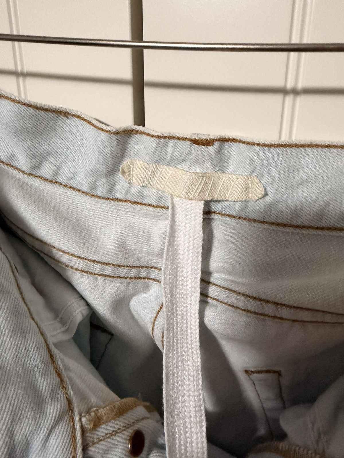 Off-White Last price drop - Off-White Blue Denim Size US 33 - 5 Thumbnail