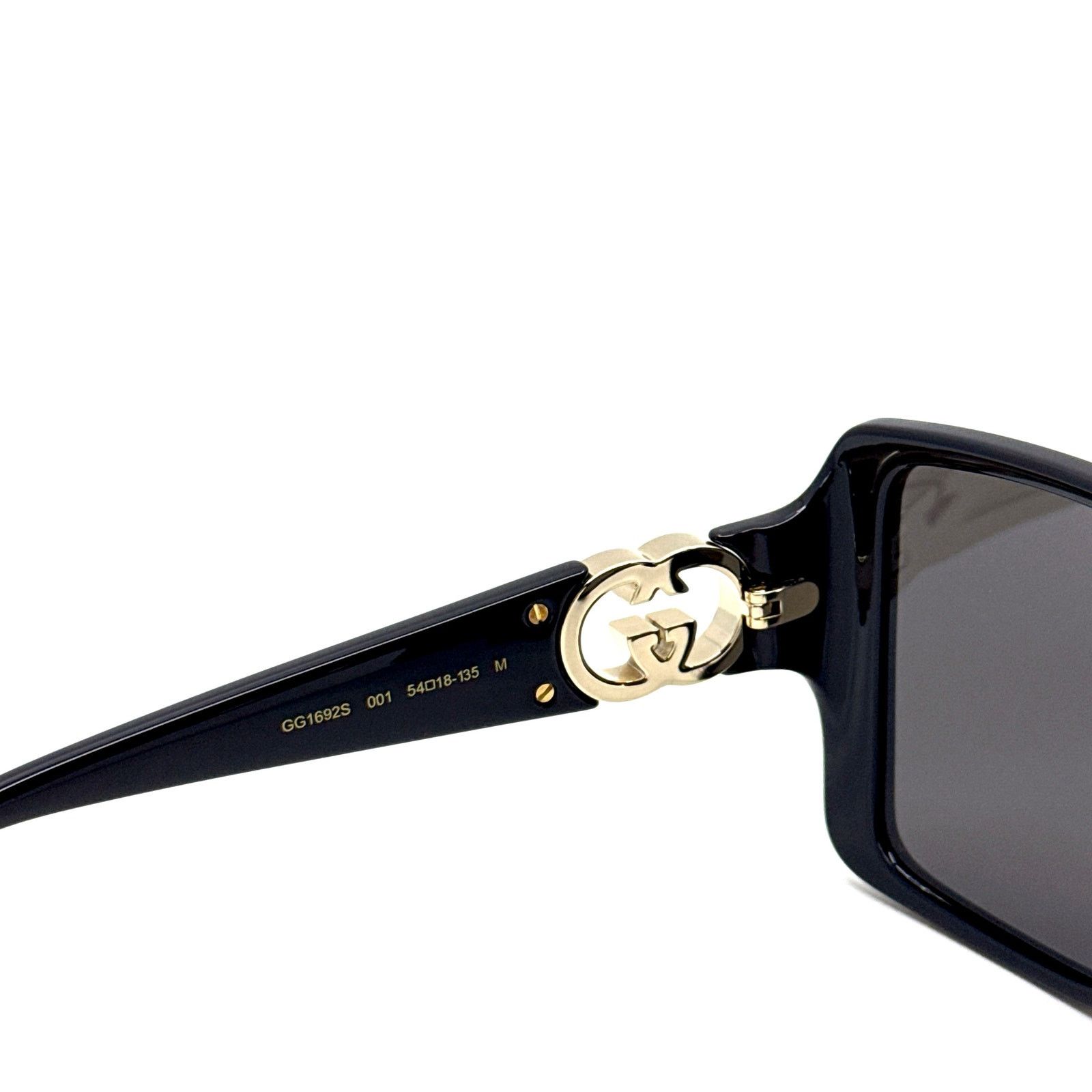 Gucci New, GUCCI Sunglasses GG1692S 001 Authentic Size ONE SIZE - 11 Thumbnail