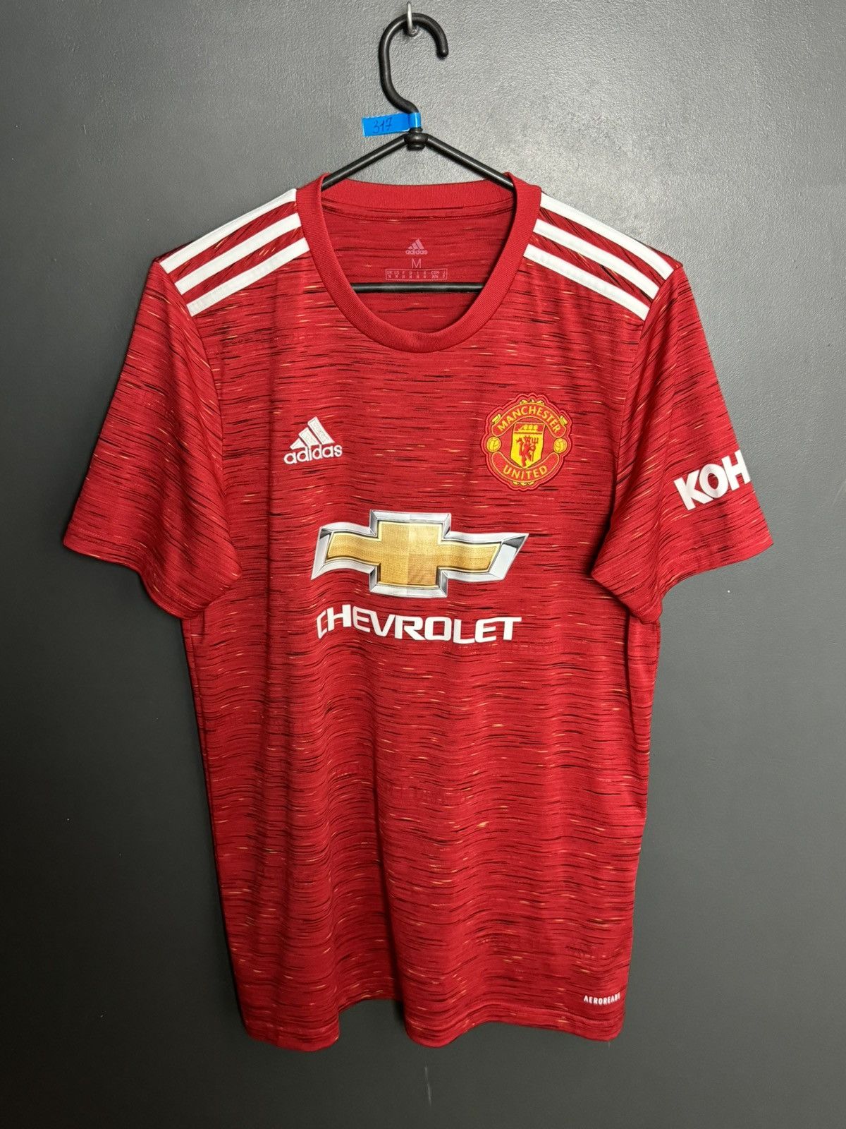 Adidas Manchester United 20/21 Home Football Jersey T-Shirt Size US M / EU 48-50 / 2 - 1 Thumbnail