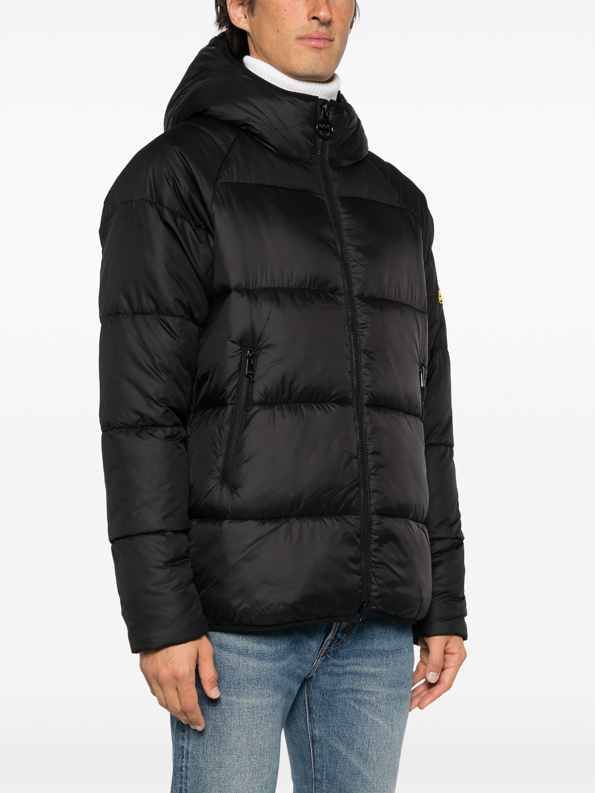 Barbour o1y1224 Logo Hoodie in Black Size US L / EU 52-54 / 3 - 3 Thumbnail