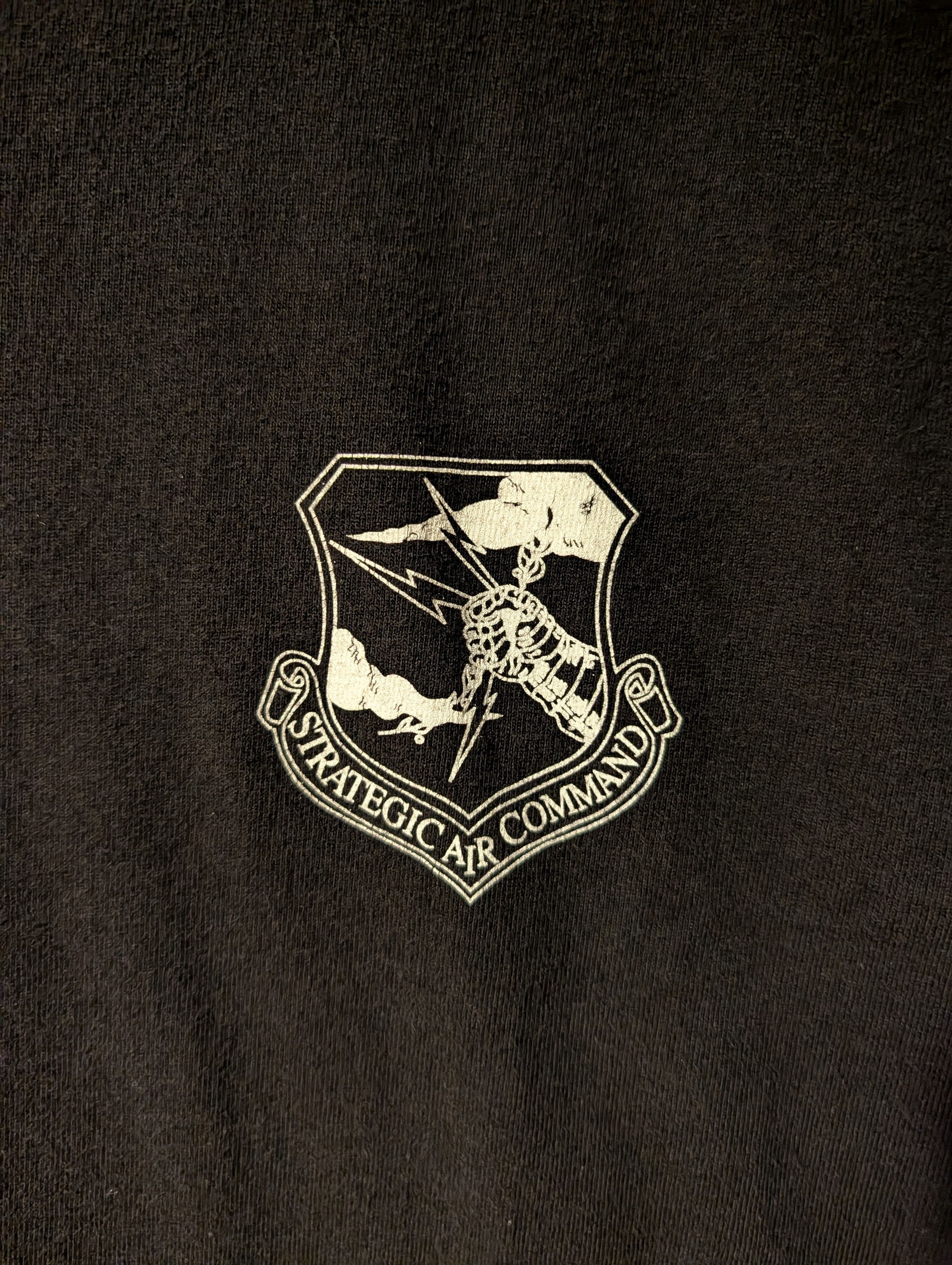 Hanes Vintage 2007 Strategic Air Command USA T Shirt USAF SAC Size US XL / EU 56 / 4 - 5 Thumbnail