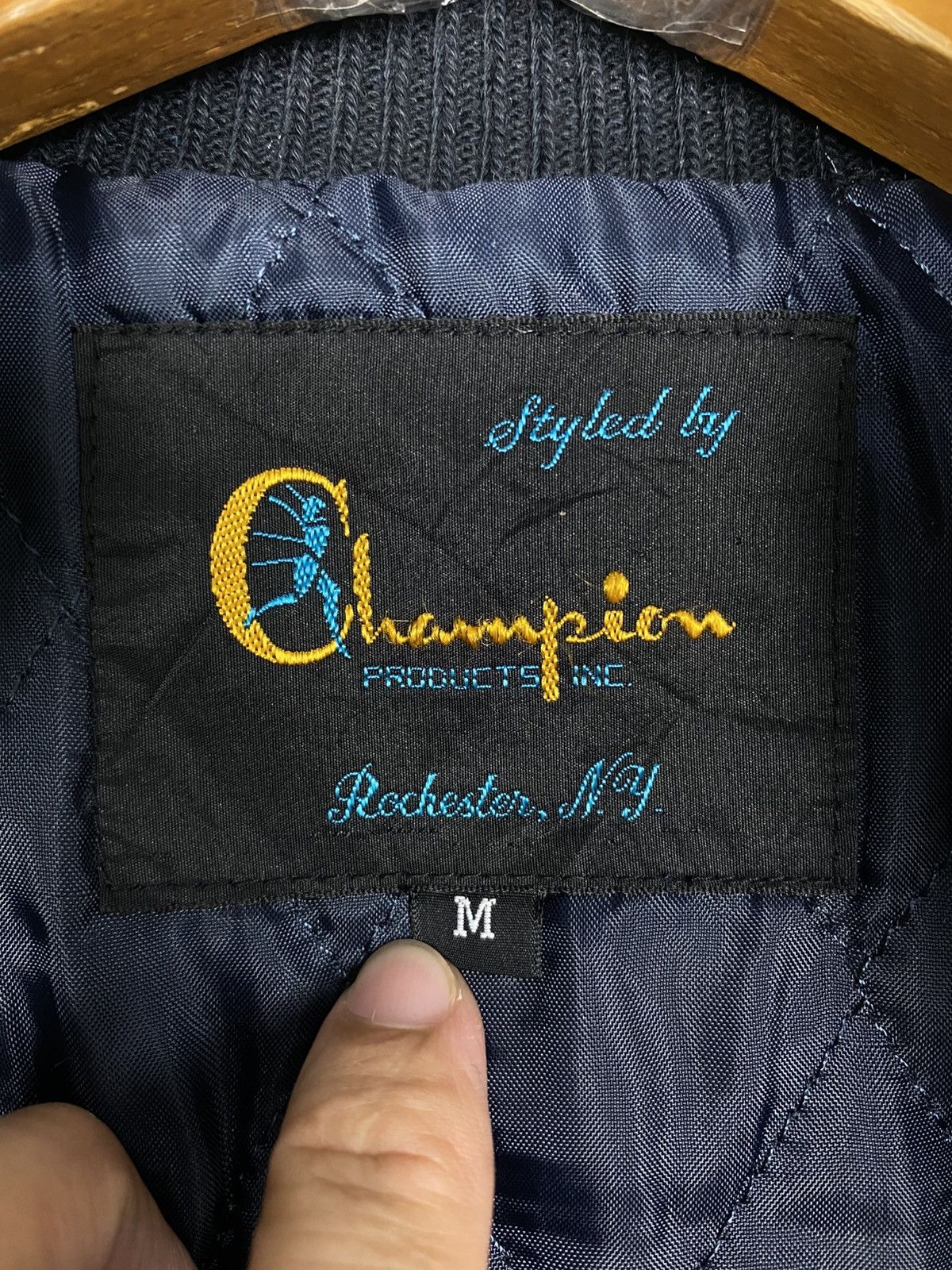 Champion Rare‼️ Champion Wool Varsity Jacket Size US S / EU 44-46 / 1 - 5 Thumbnail