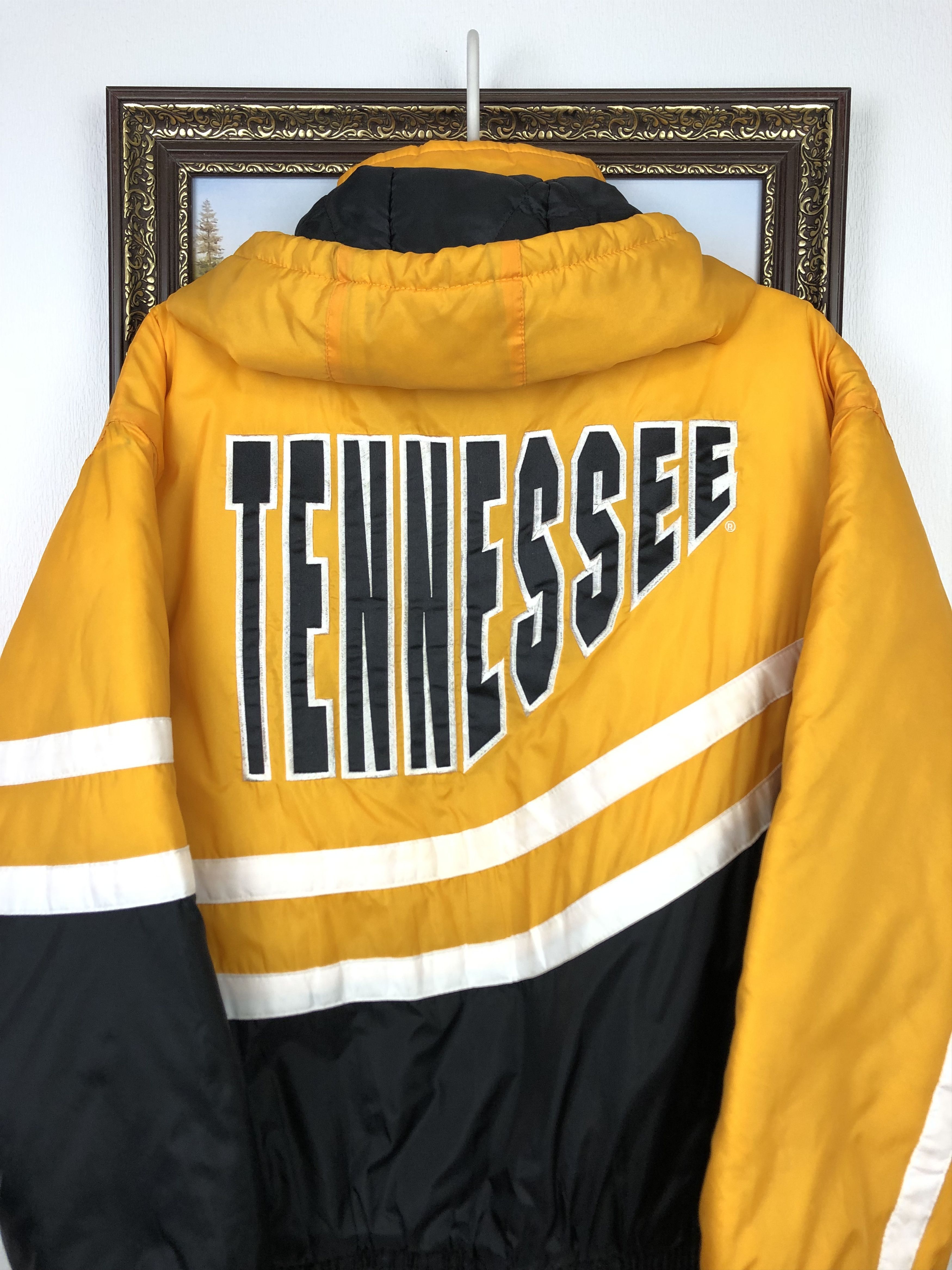 Vintage Vintage Jerzees Tennessee University Jacket Hype Bomber Size US M / EU 48-50 / 2 - 2 Thumbnail
