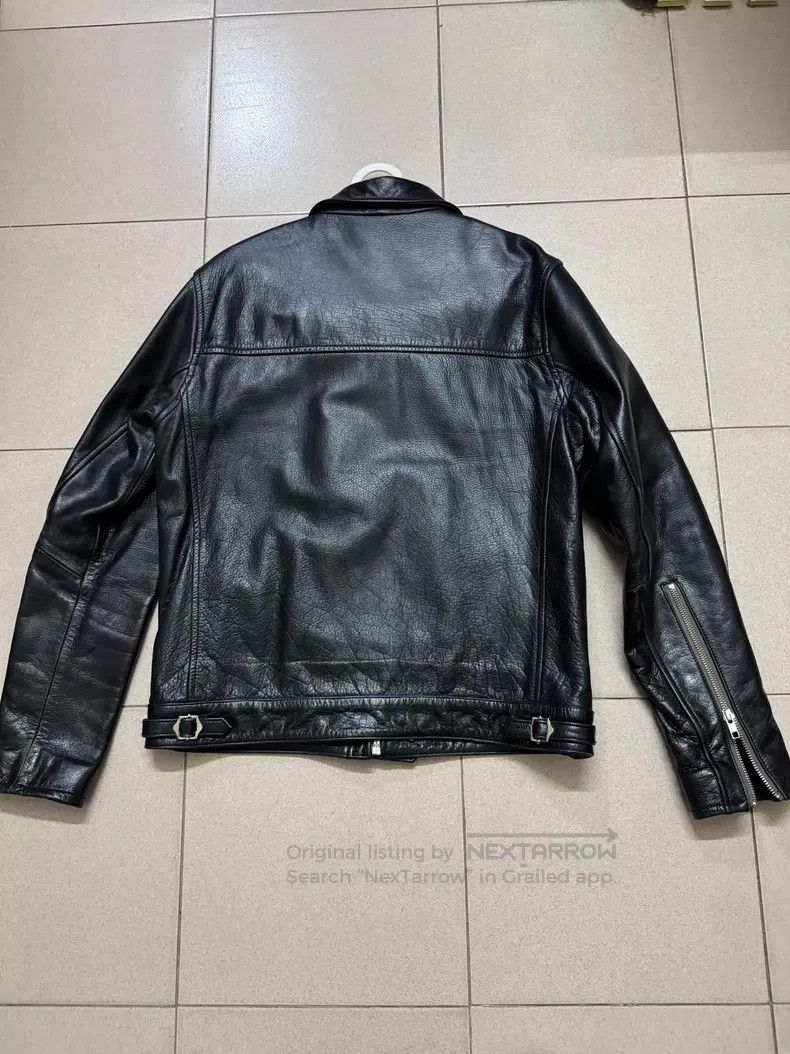 Neighborhood Neighborhood Cowhide Motorcycle Jacket Size US M / EU 48-50 / 2 - 2 Thumbnail