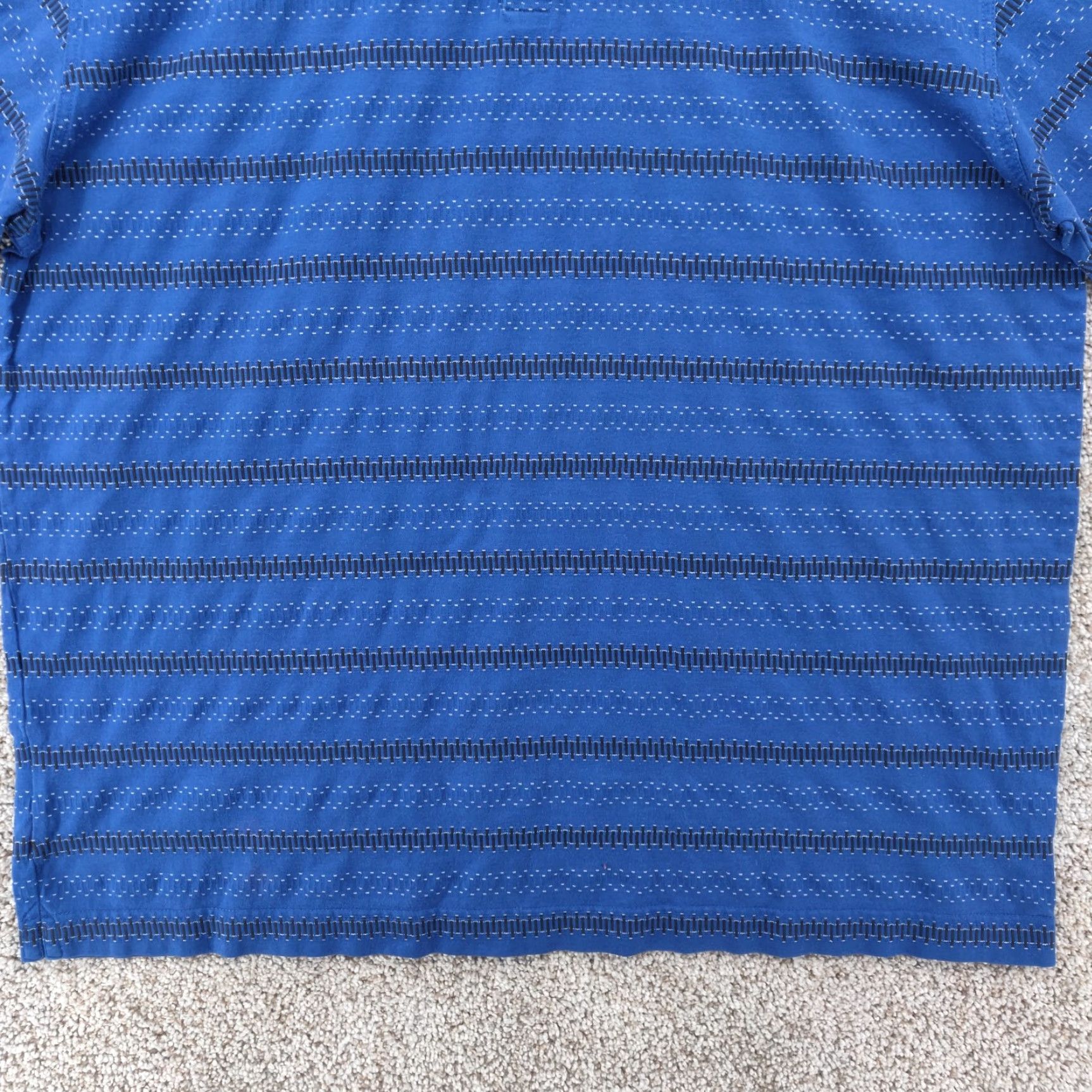 Nike Nike Golf Polo Shirt Mens XL Blue Striped Short Sleeve Button Outdoor Golf Size US XL / EU 56 / 4 - 6 Thumbnail