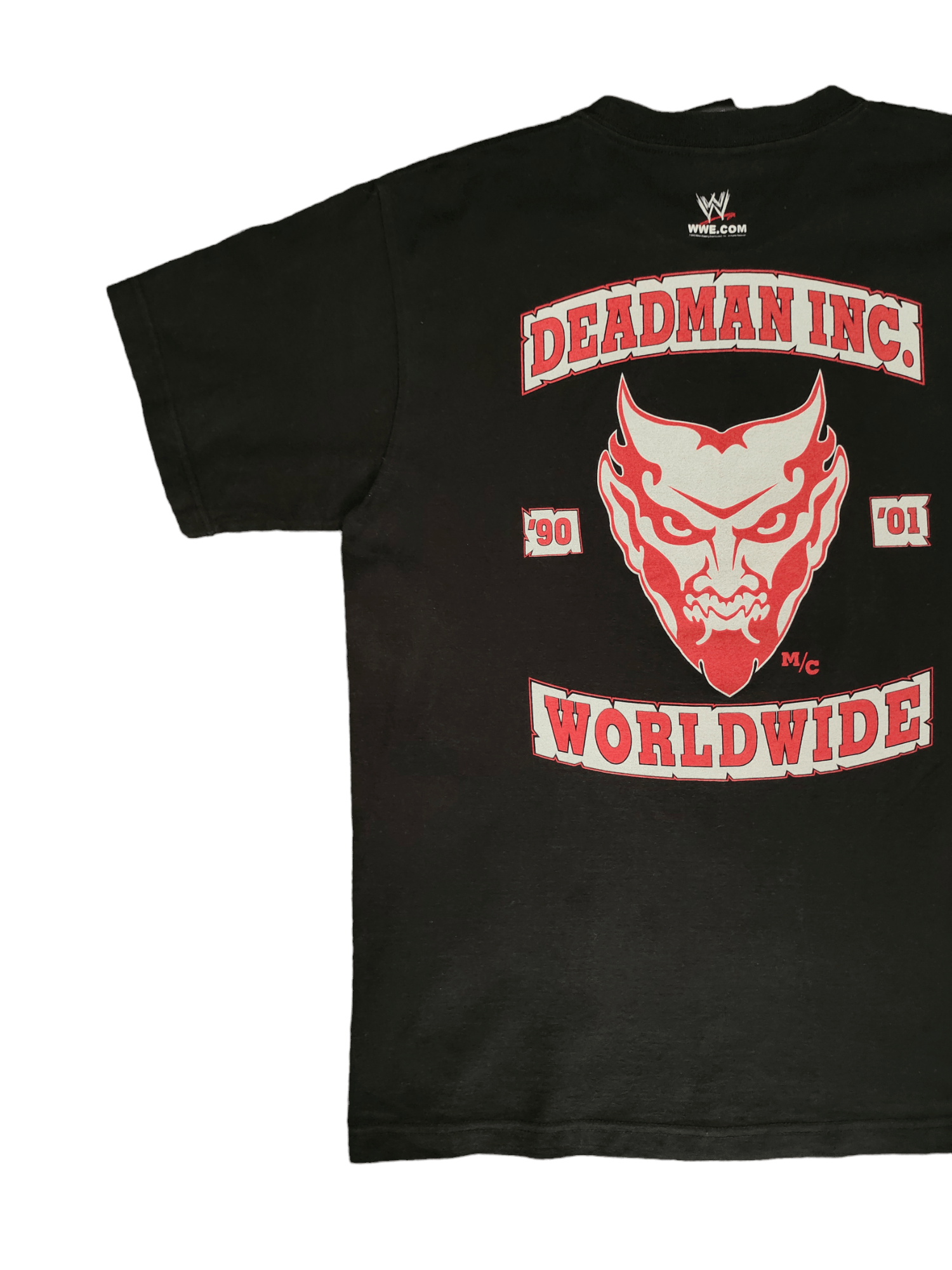 WWE Rare Vintage WWE Undertaker Deadman Inc. Logo T-Shirt Size US M / EU 48-50 / 2 - 5 Thumbnail