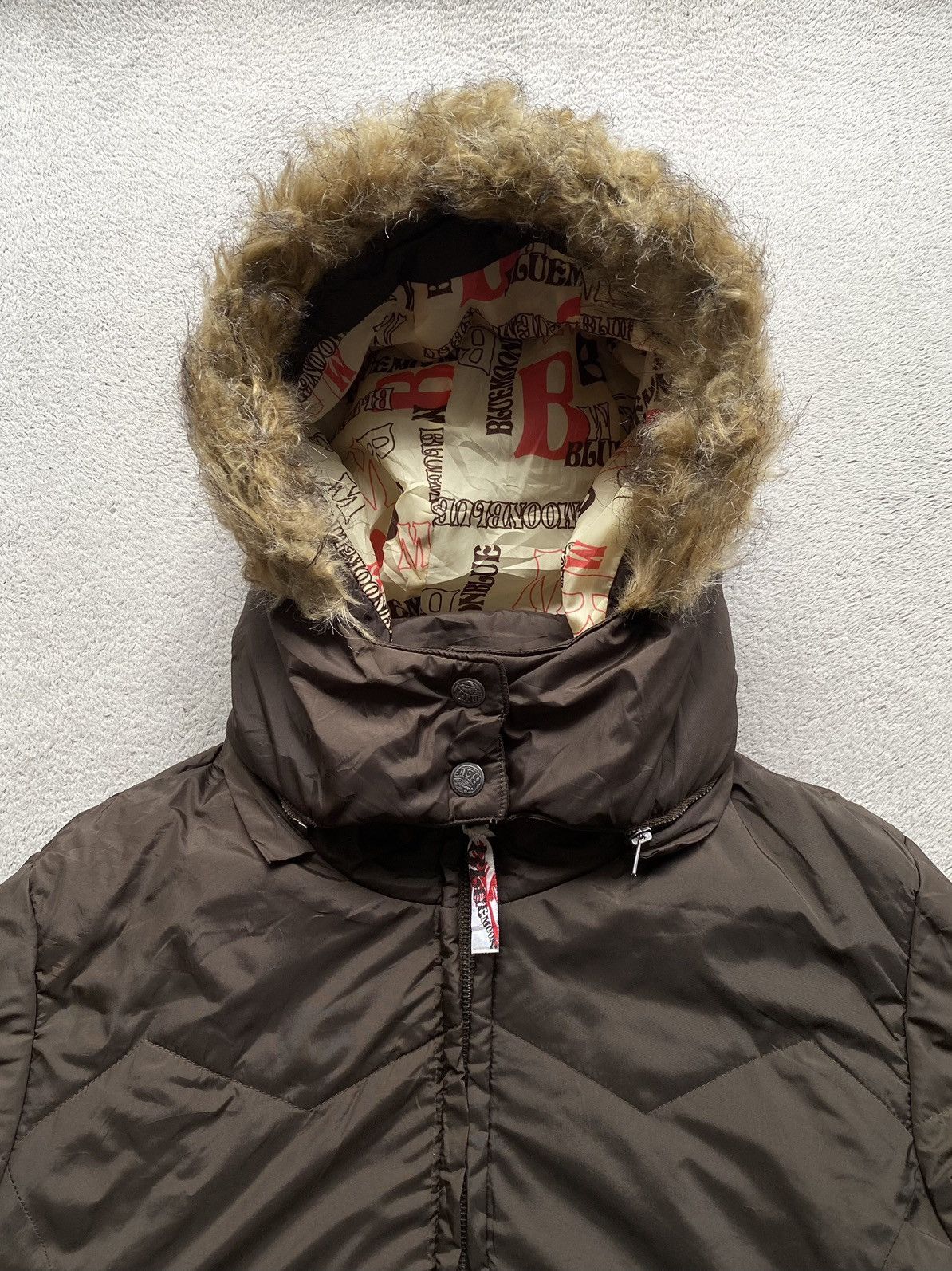 Hysteric Glamour × If Six Was Nine × Le Grande Bleu (L.G.B.) Blue Moon Blue Fur Hoodie Zipper Size US M / EU 48-50 / 2 - 4 Thumbnail