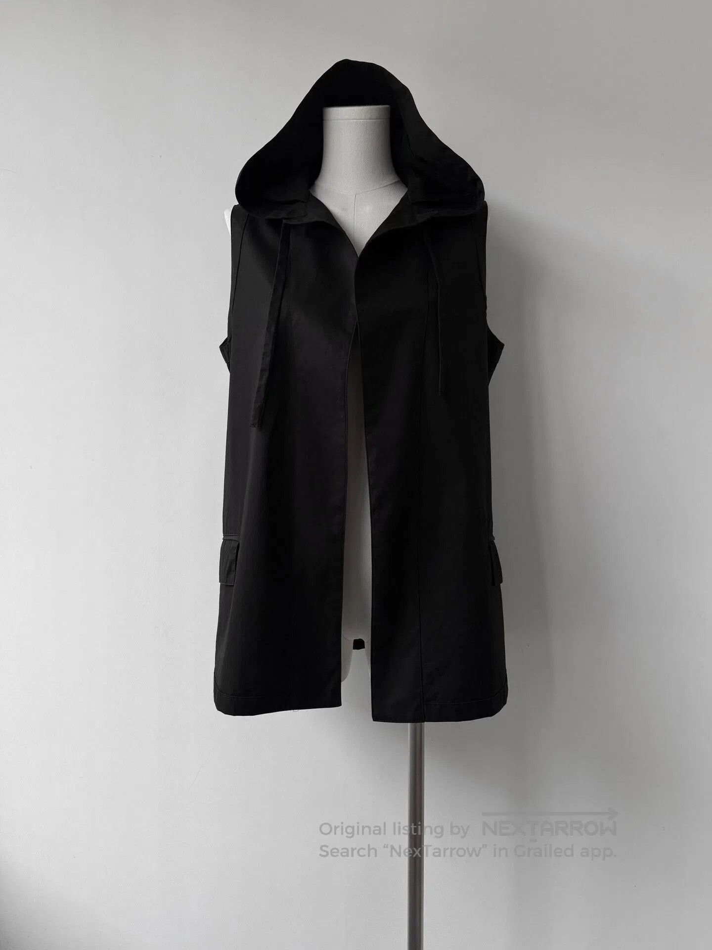 Y's Yohji Yamamoto Black Waterproof Vest. Size US M / EU 48-50 / 2 - 2 Thumbnail