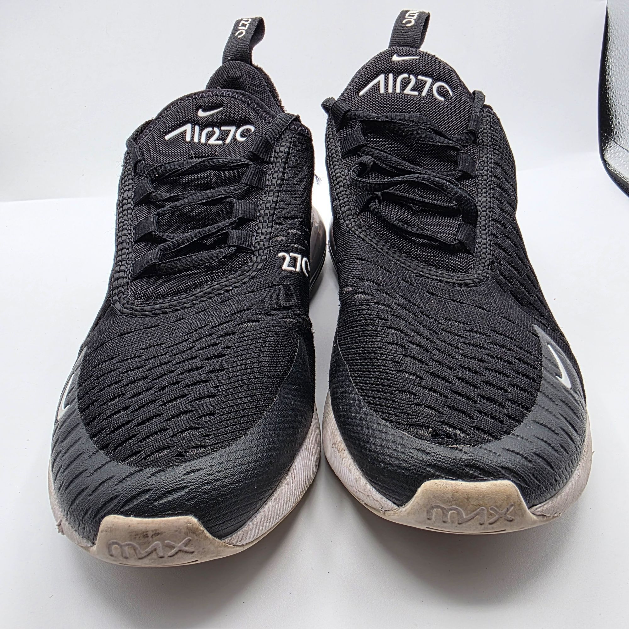 Nike Nike Air Max 270 Womens Size 8 Black White Athletic Shoes Sn Size US 8 / IT 38 - 13 Thumbnail