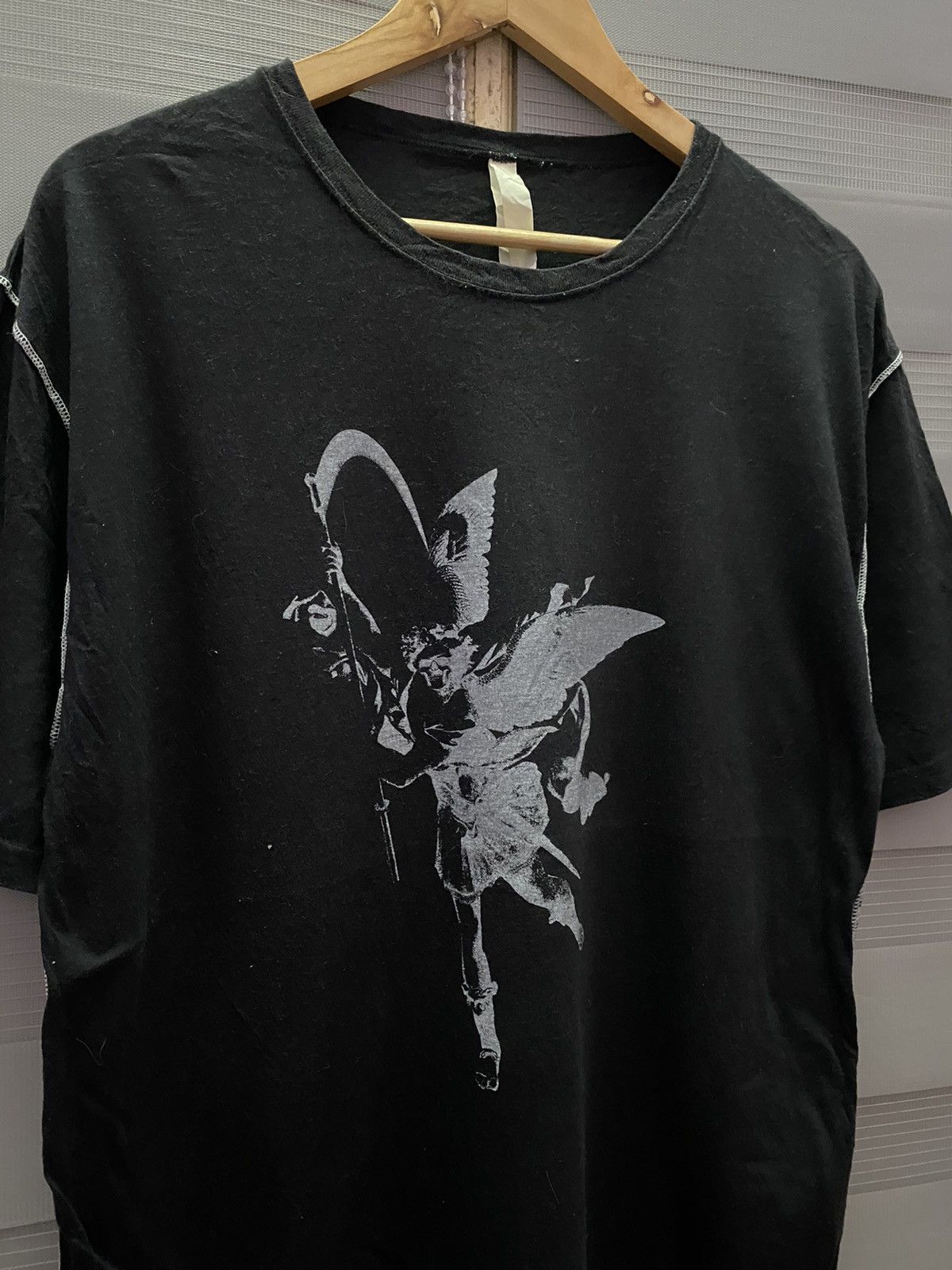 If Six Was Nine Angel of Death Cupid ifsixwasnine Styled Gothic Punk Tees Size US L / EU 52-54 / 3 - 2 Thumbnail