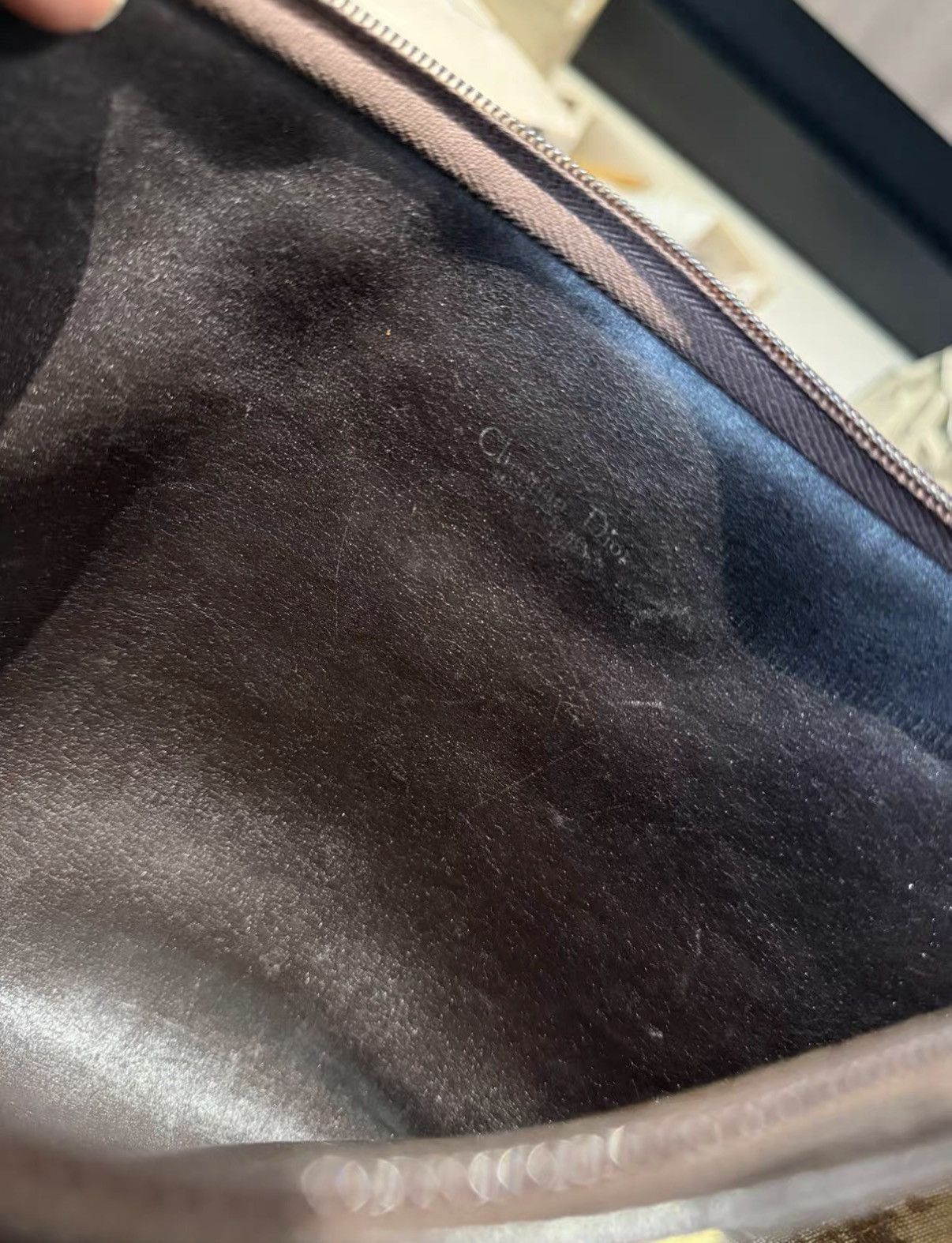 Dior Dior Vintage Brown Monogram Envelope Shoulder Bag J36 Size ONE SIZE - 7 Thumbnail
