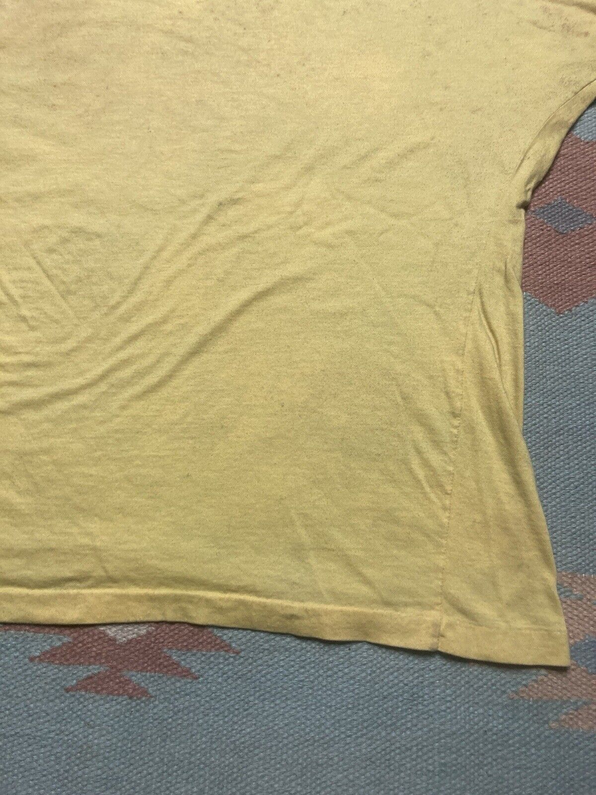 Vintage blank ringer t shirt soft distressed stained grunge boxy XL Size US XL / EU 56 / 4 - 10 Thumbnail