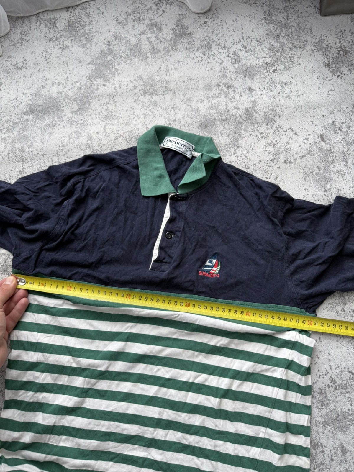 Burberry Vintage Burberrys 90s Polo T-Shirt Size 4 ( s ) Size US S / EU 44-46 / 1 - 7 Thumbnail