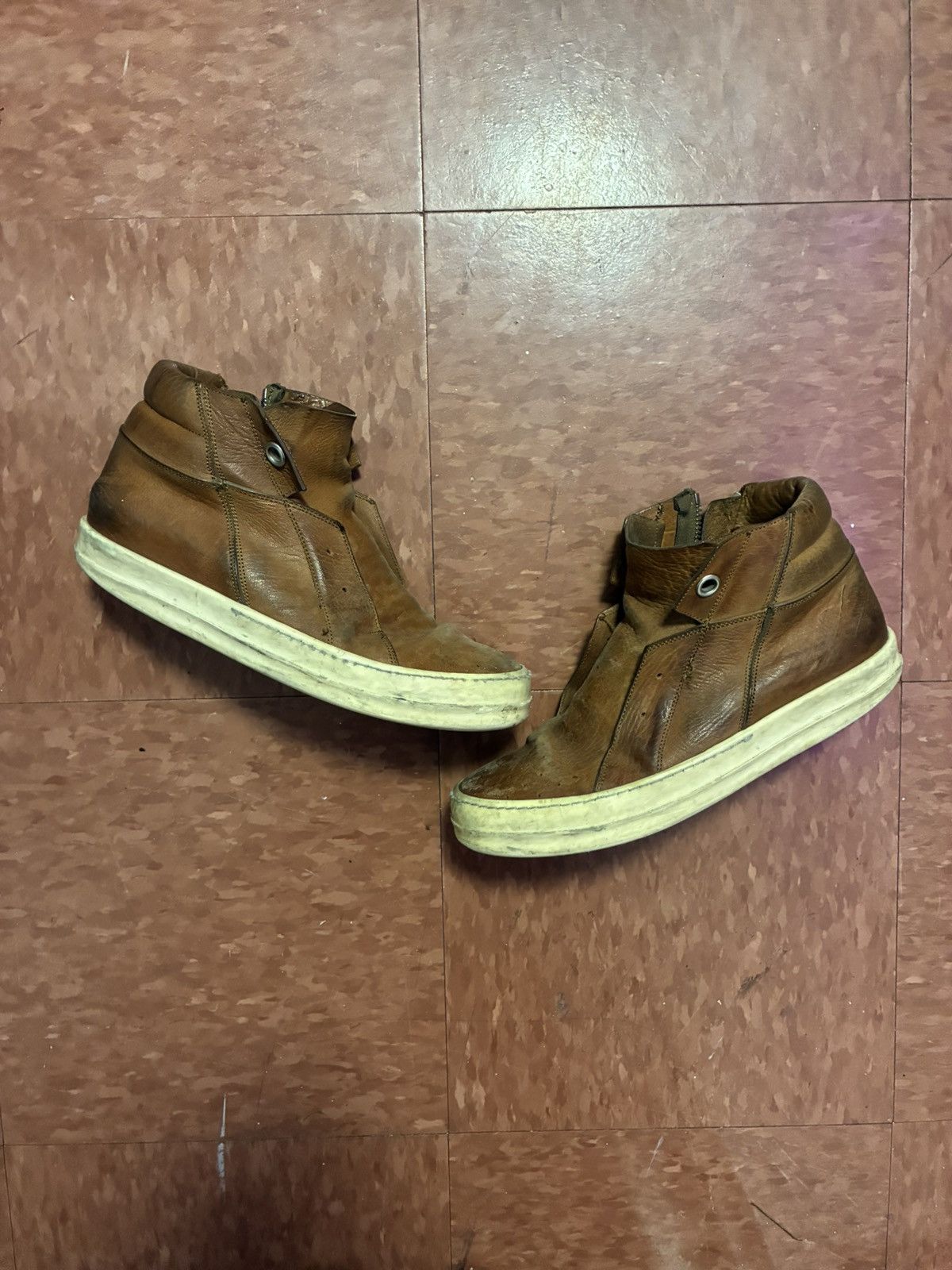Rick Owens Rick Owens FW15 "Island Dunk" Size US 9 / EU 42 - 1 Thumbnail