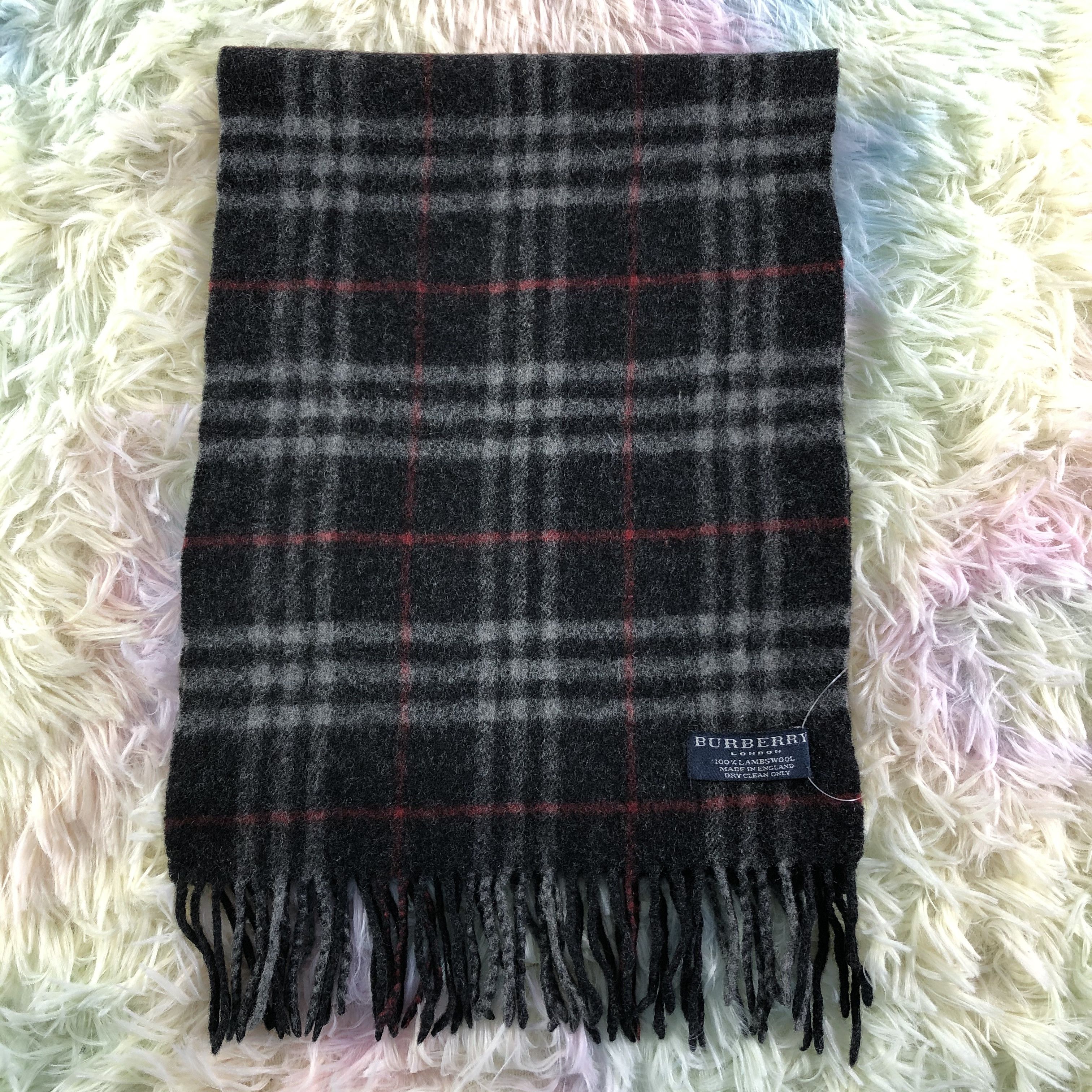 Burberry × Vintage Burberry Scarf / Muffler / Neckwear - KM484 Size ONE SIZE - 2 Thumbnail