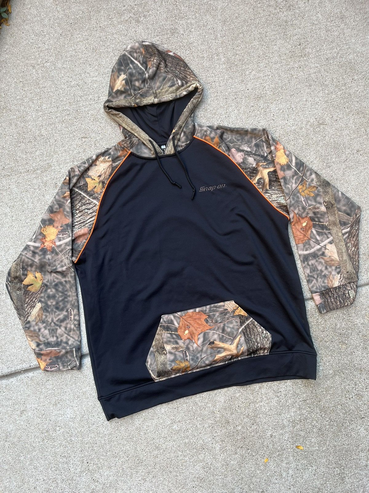 Realtree Black Realtree Camo Snap-On Hoodie Size US XXL / EU 58 / 5 - 6 Thumbnail